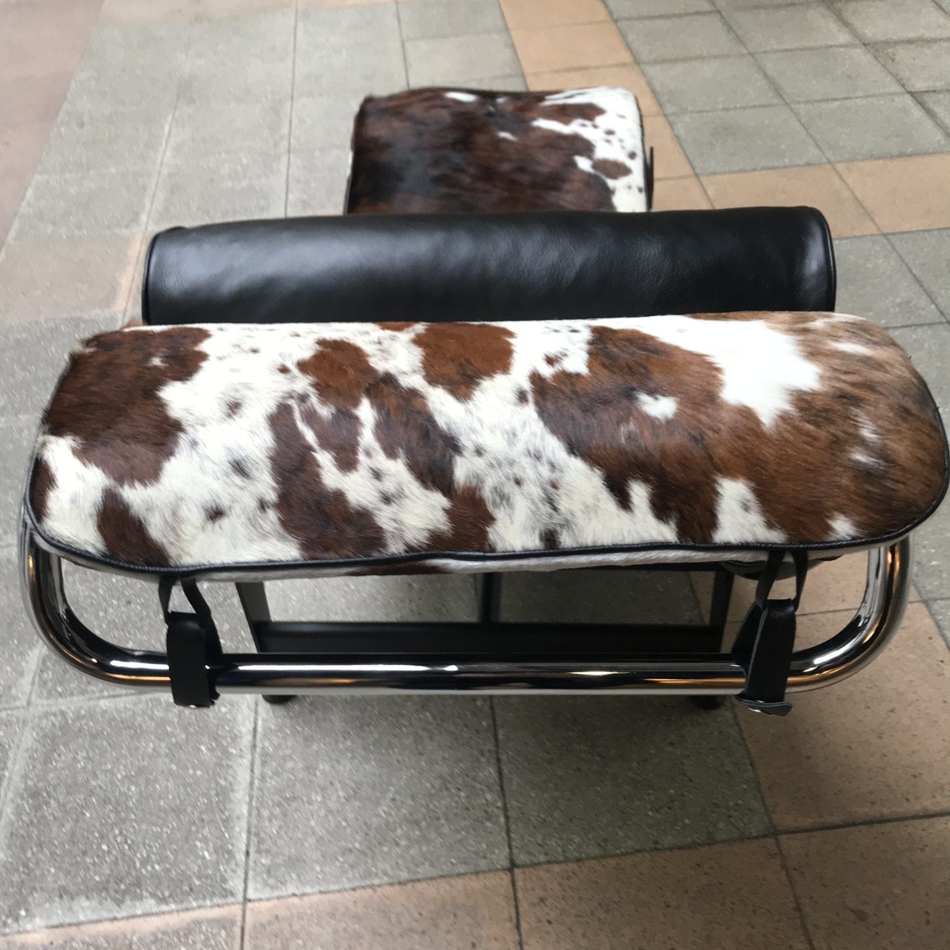 Le Corbusier –  LC4 peau de vache BI-TON  – 2015