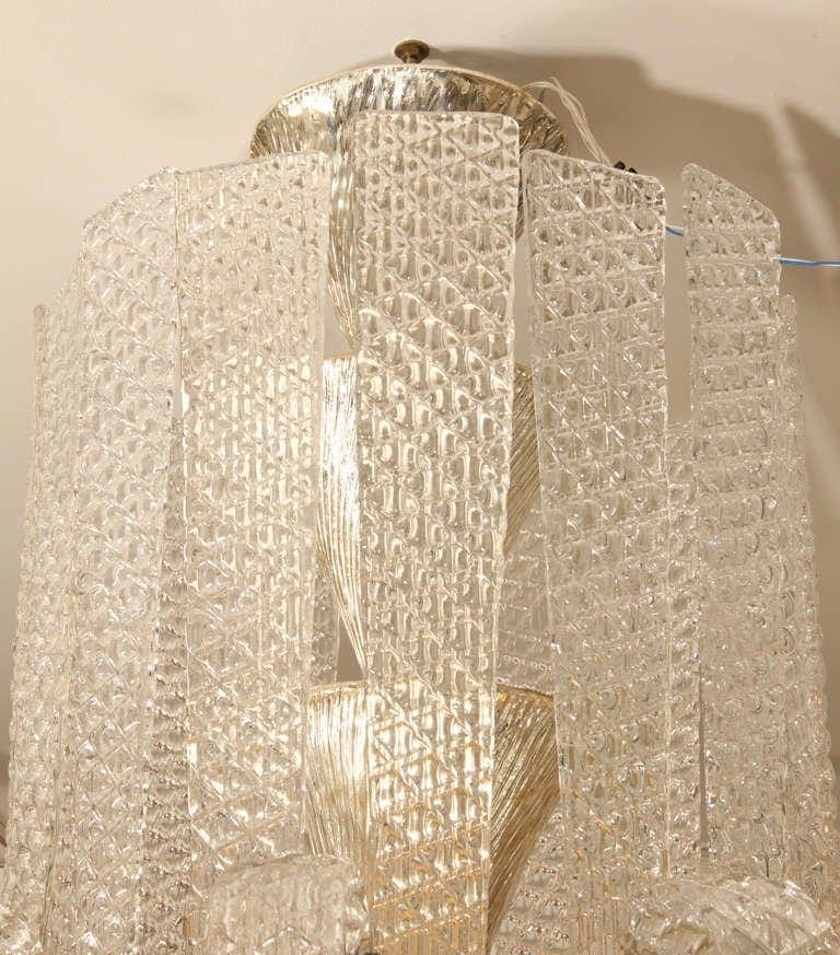 Lustre en verre de Murano – magnifique
