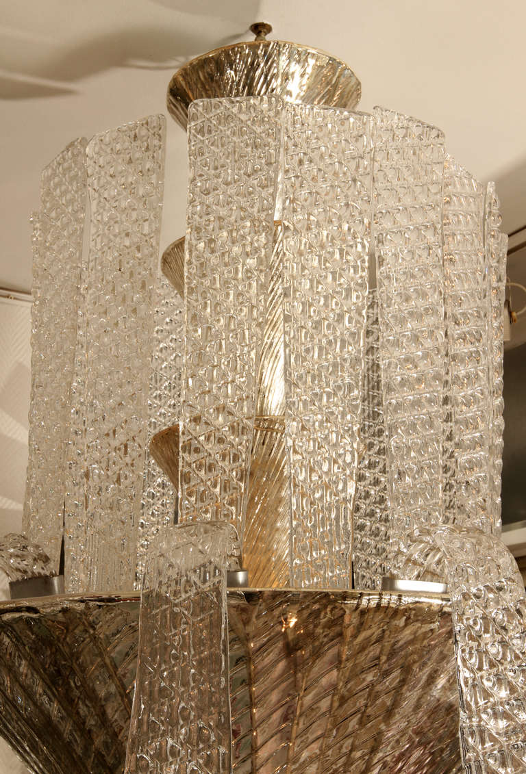 Lustre en verre de Murano – magnifique