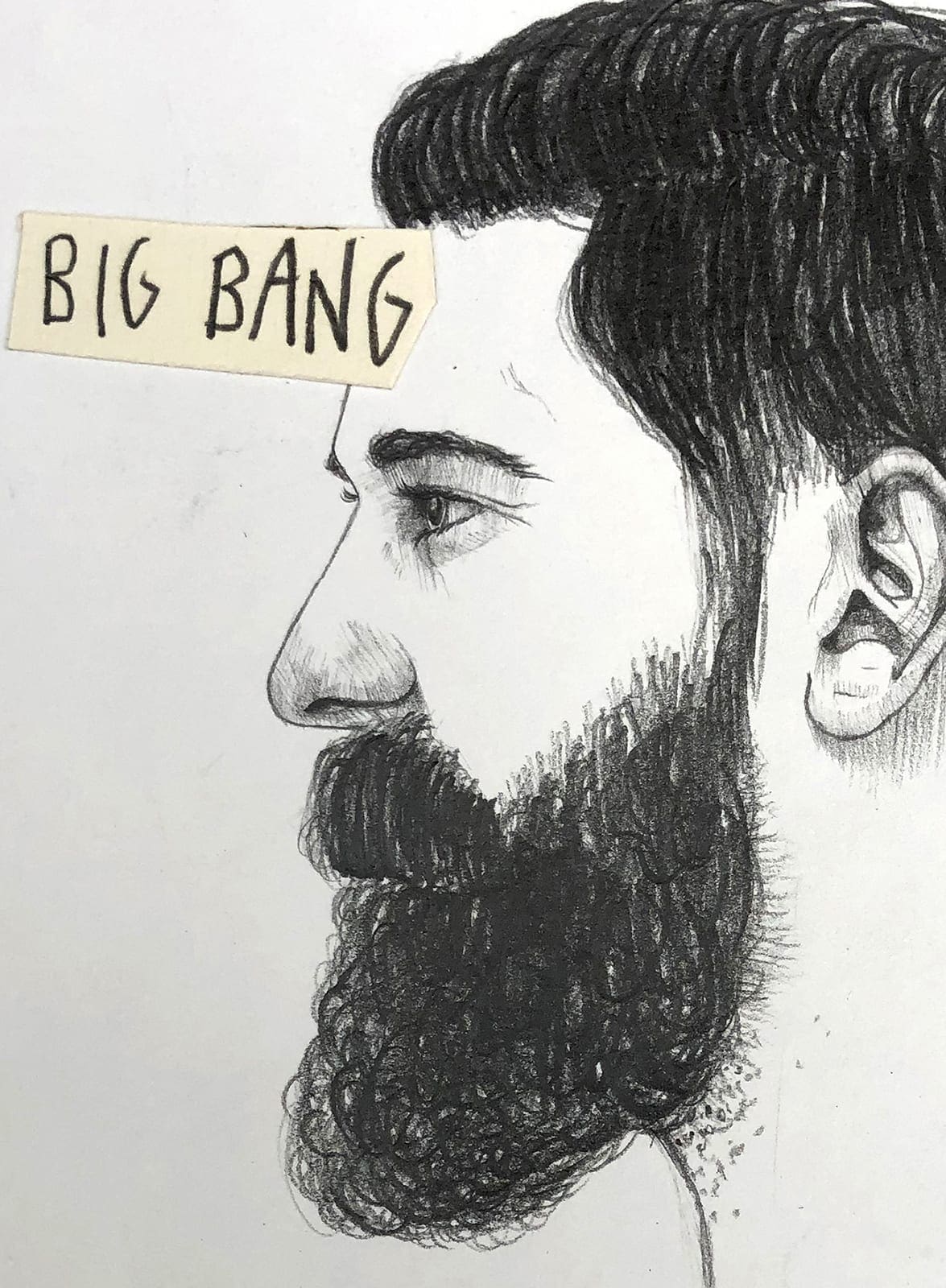 Mateo ANDREA – Bigbang, 2019 – Dessin