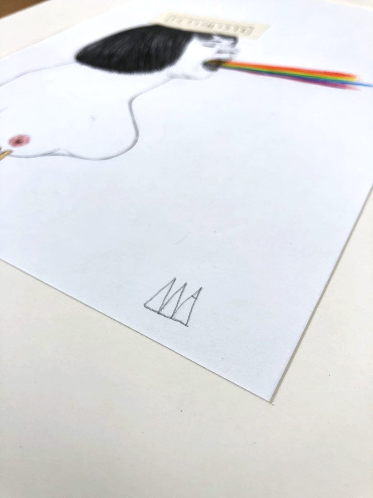 Mateo ANDREA – Fétichiste, 2018 – Dessin