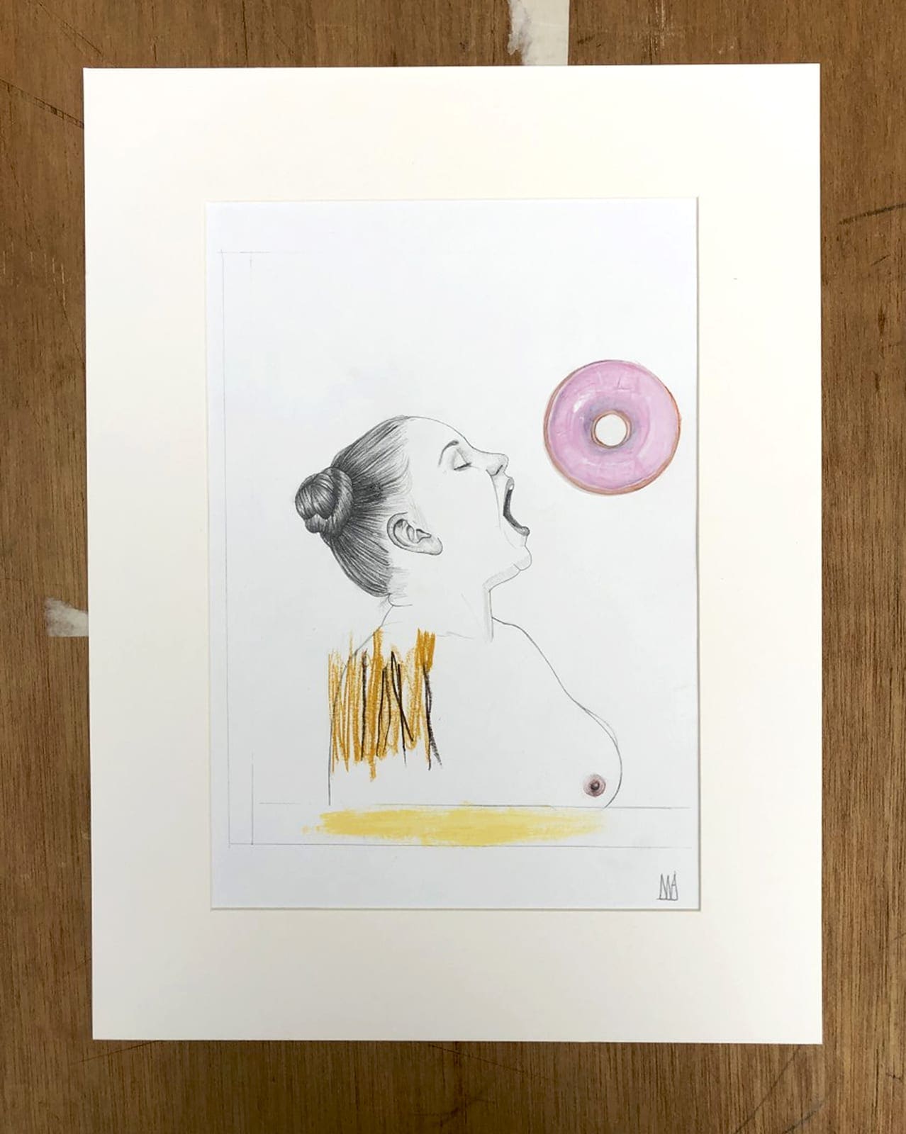 Mateo ANDREA – Golosina, 2017, Dessin