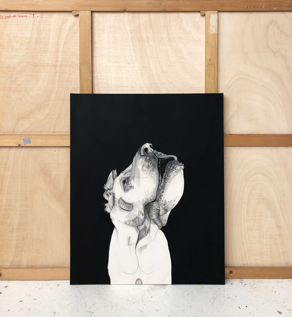 Mateo ANDREA – Perrito Señor – 2015 – Technique mixte sur toile