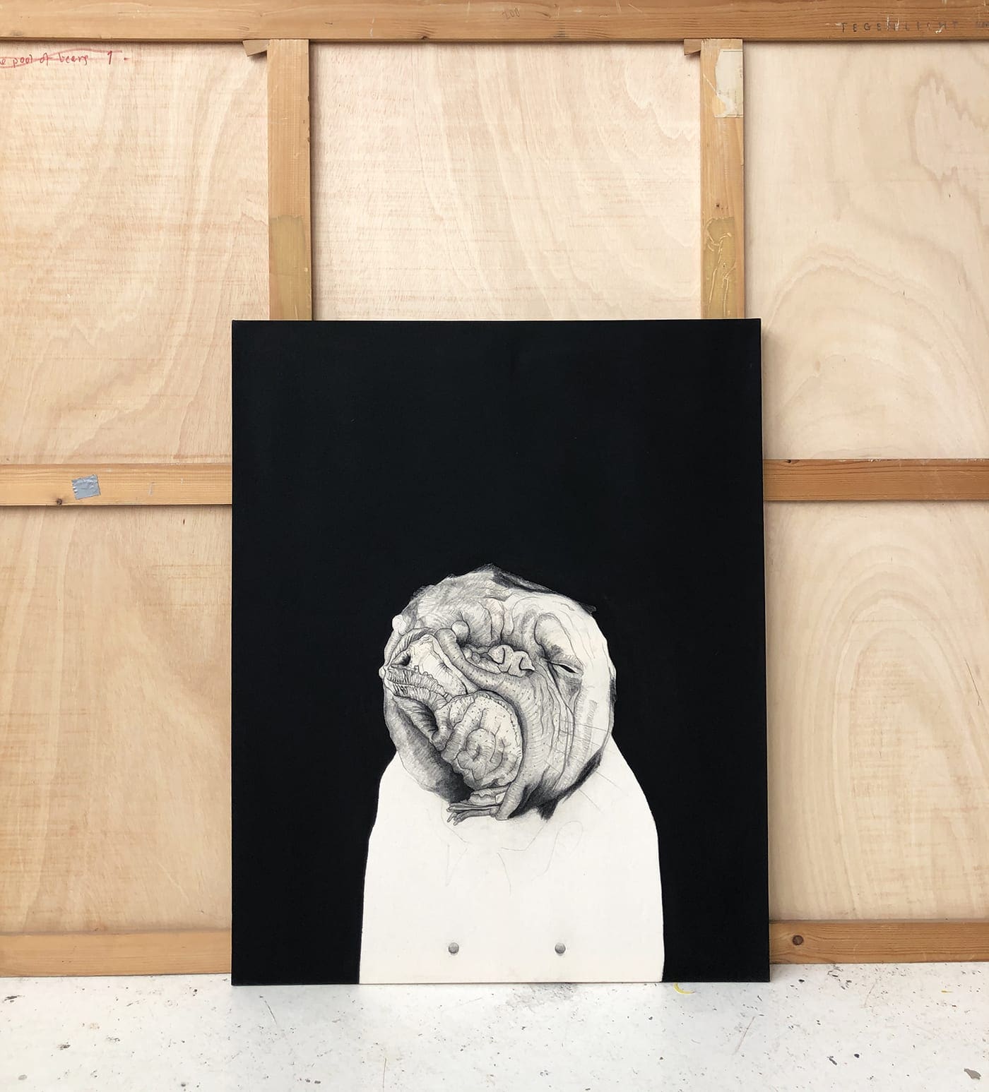 Mateo ANDREA – Perrito Señora – 2014 – Technique mixte sur toile