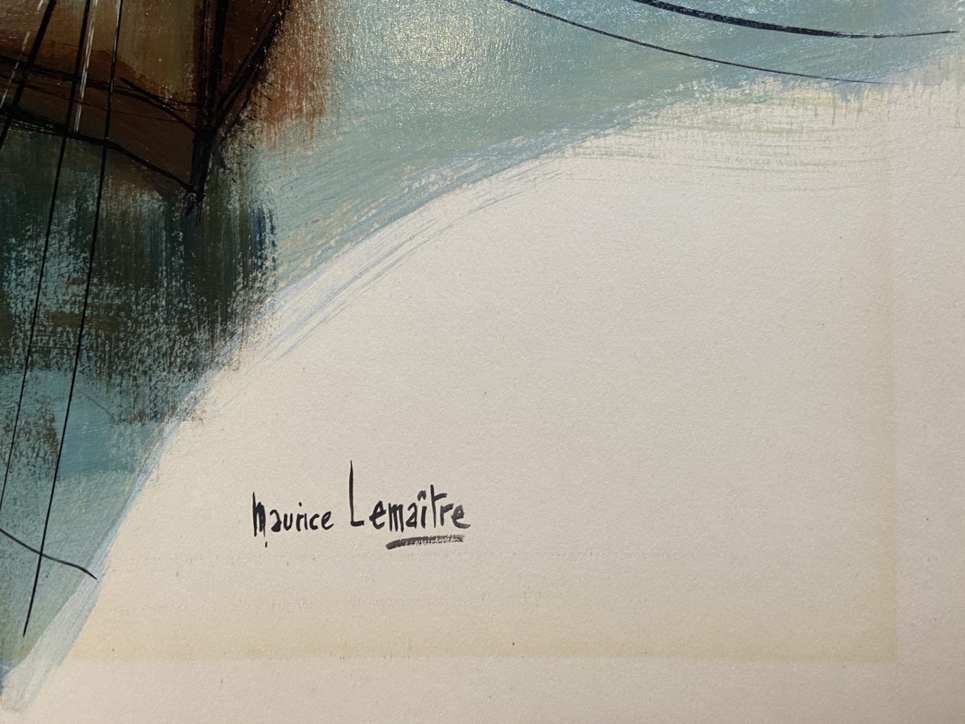 Maurice Lemaître – Sortie de port
