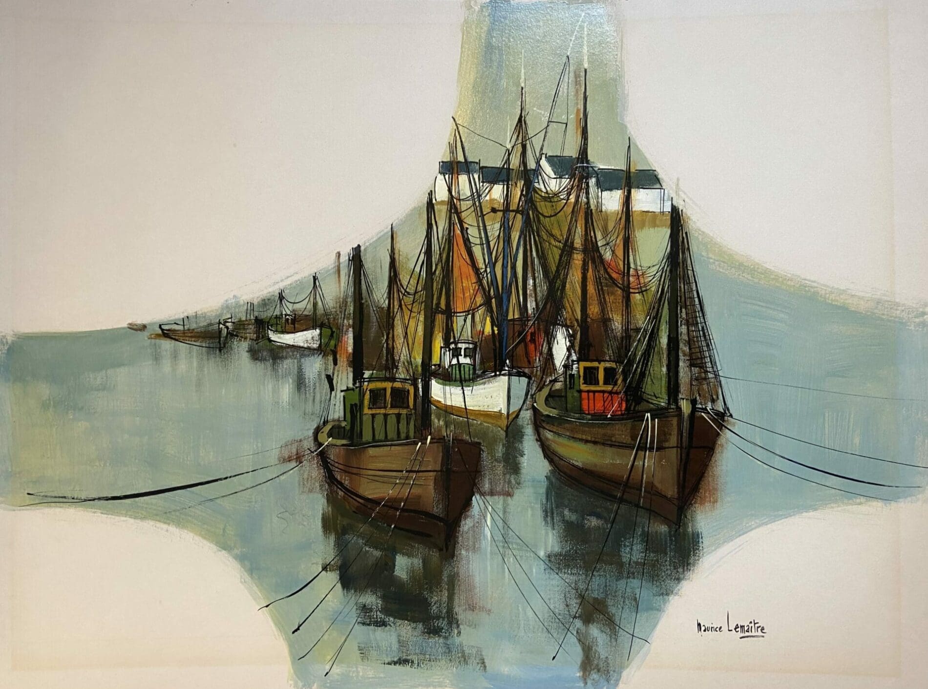 Maurice Lemaître – Sortie de port