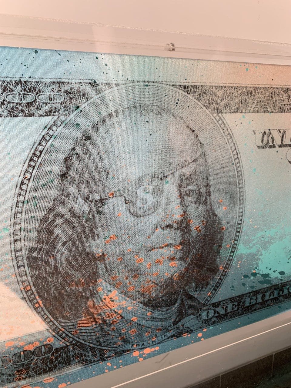 Maximilian WIEDEMANN – Tableau Billion Dollar bill, 2015
