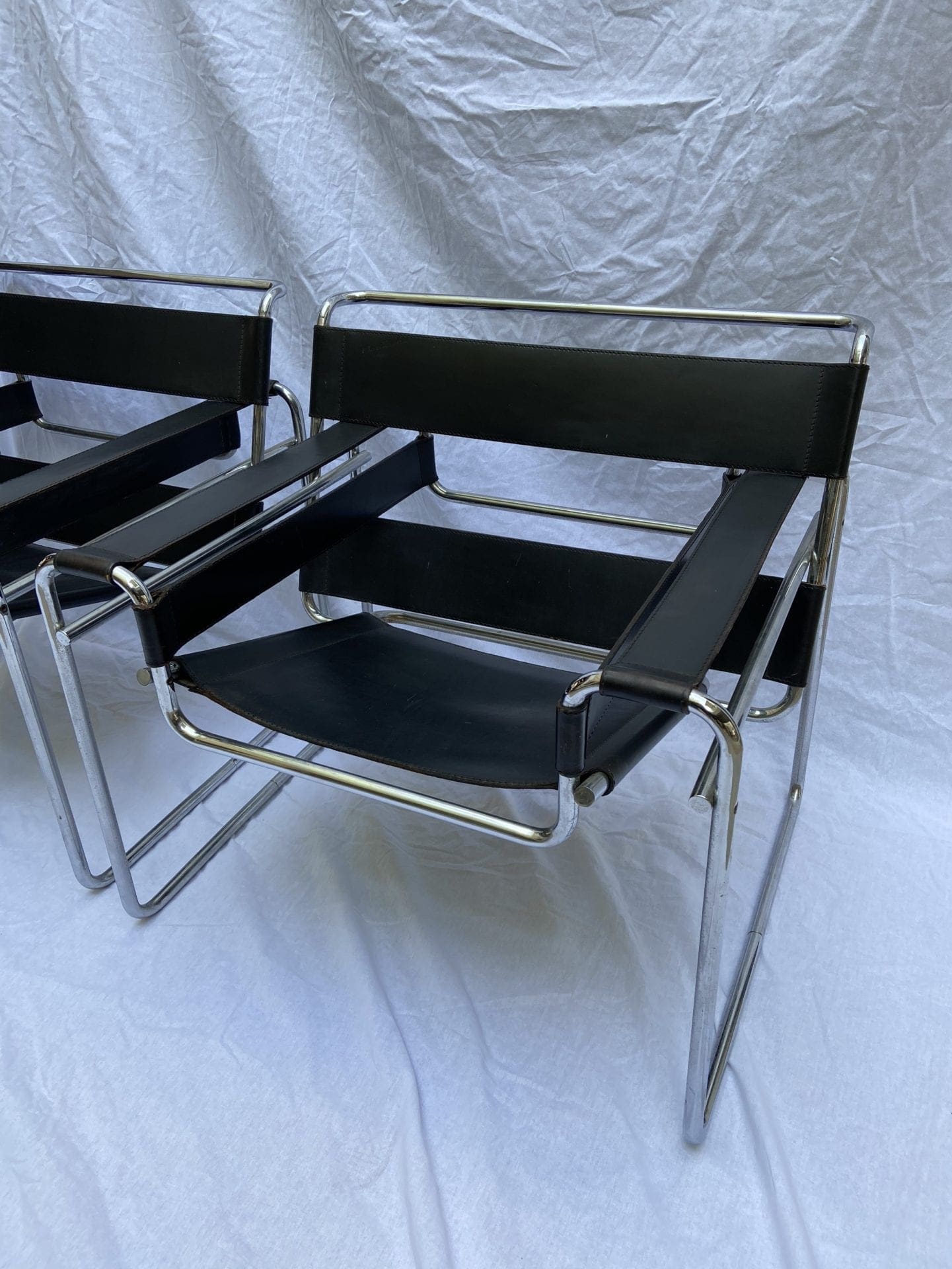Marcel Lajos Breuer – Paire de fauteuils Wassily