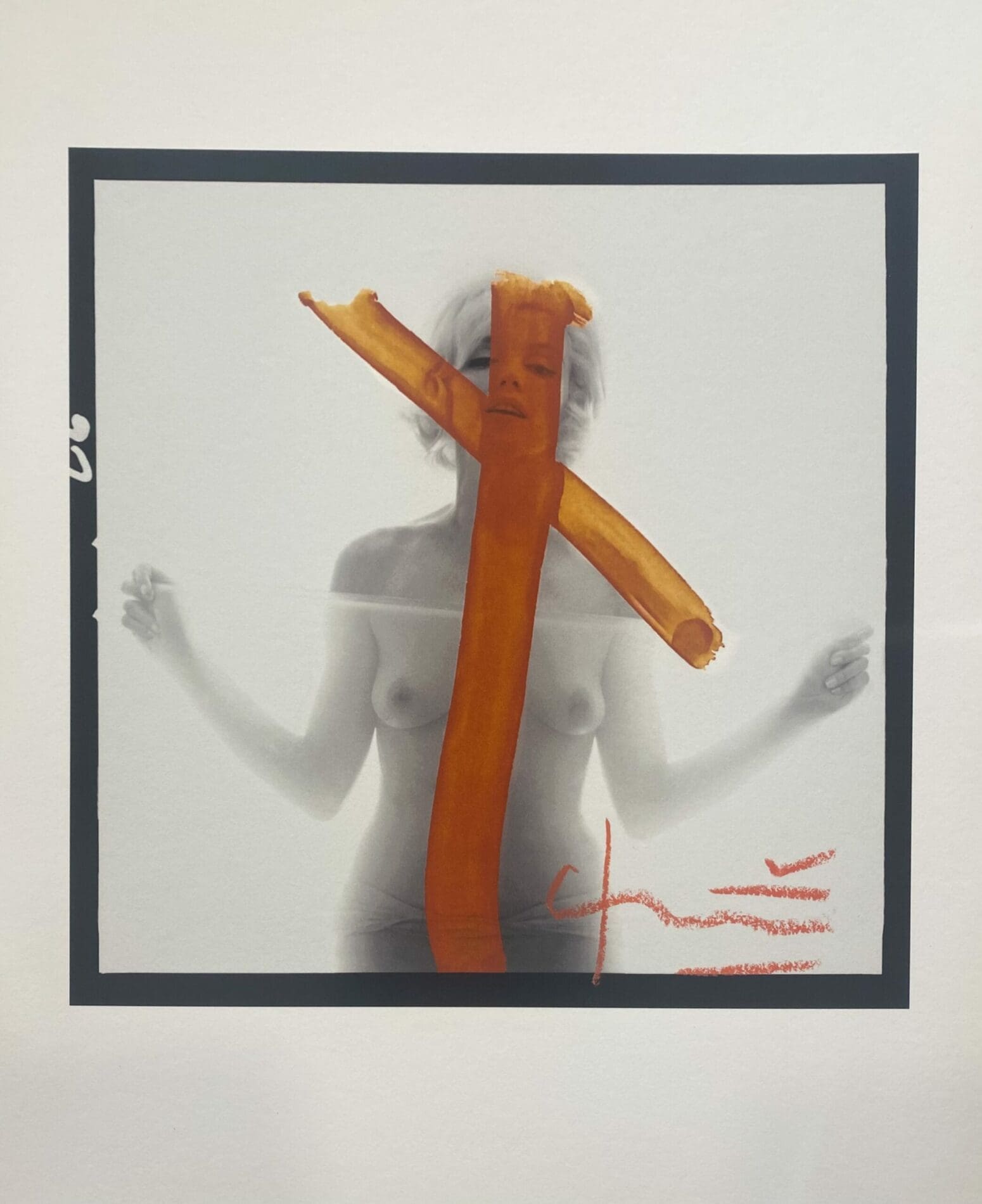 Bert Stern – Marilyn Crucifix II