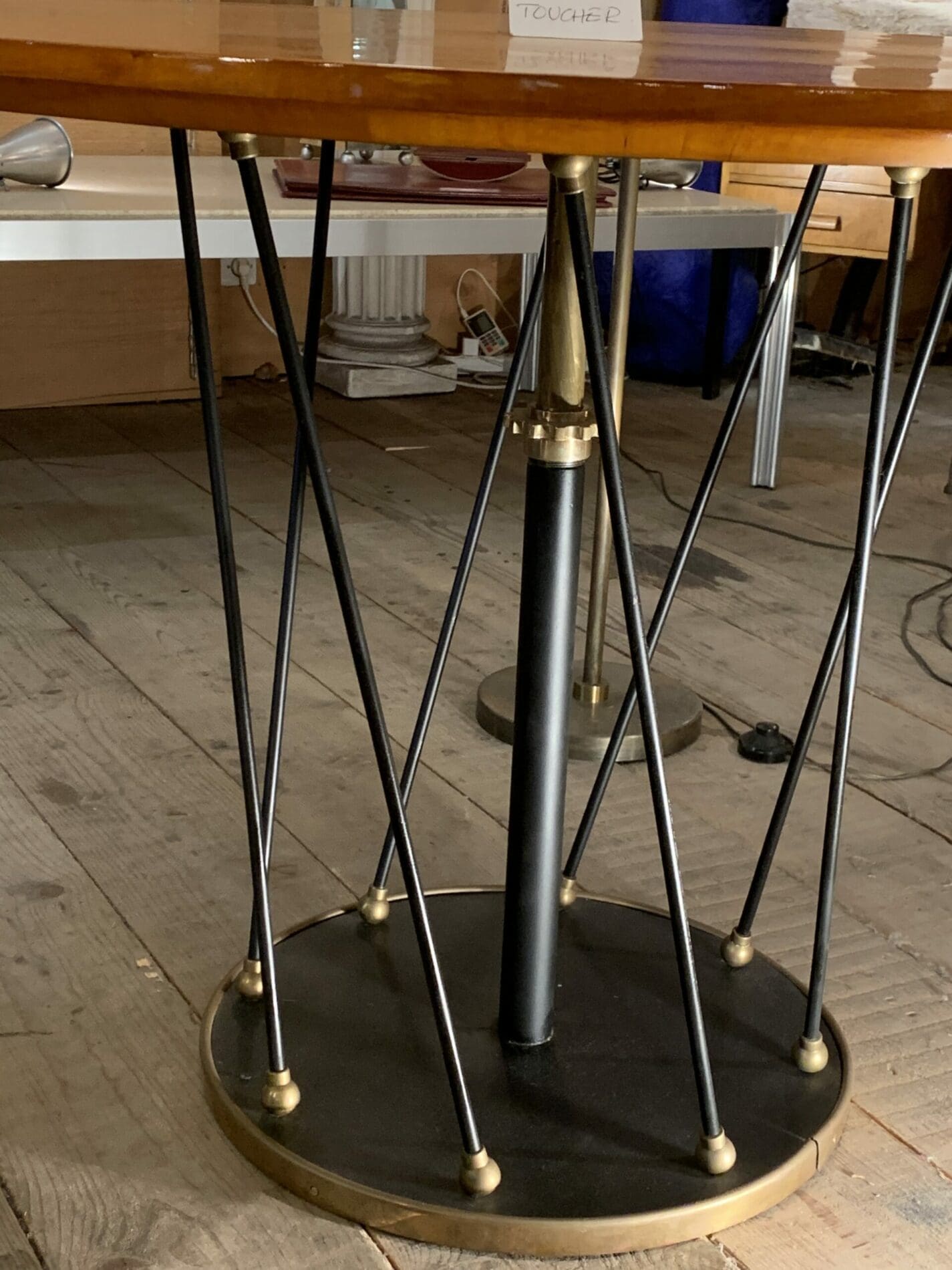 Martin et Guénier – Table basse ou haute  Sycomore