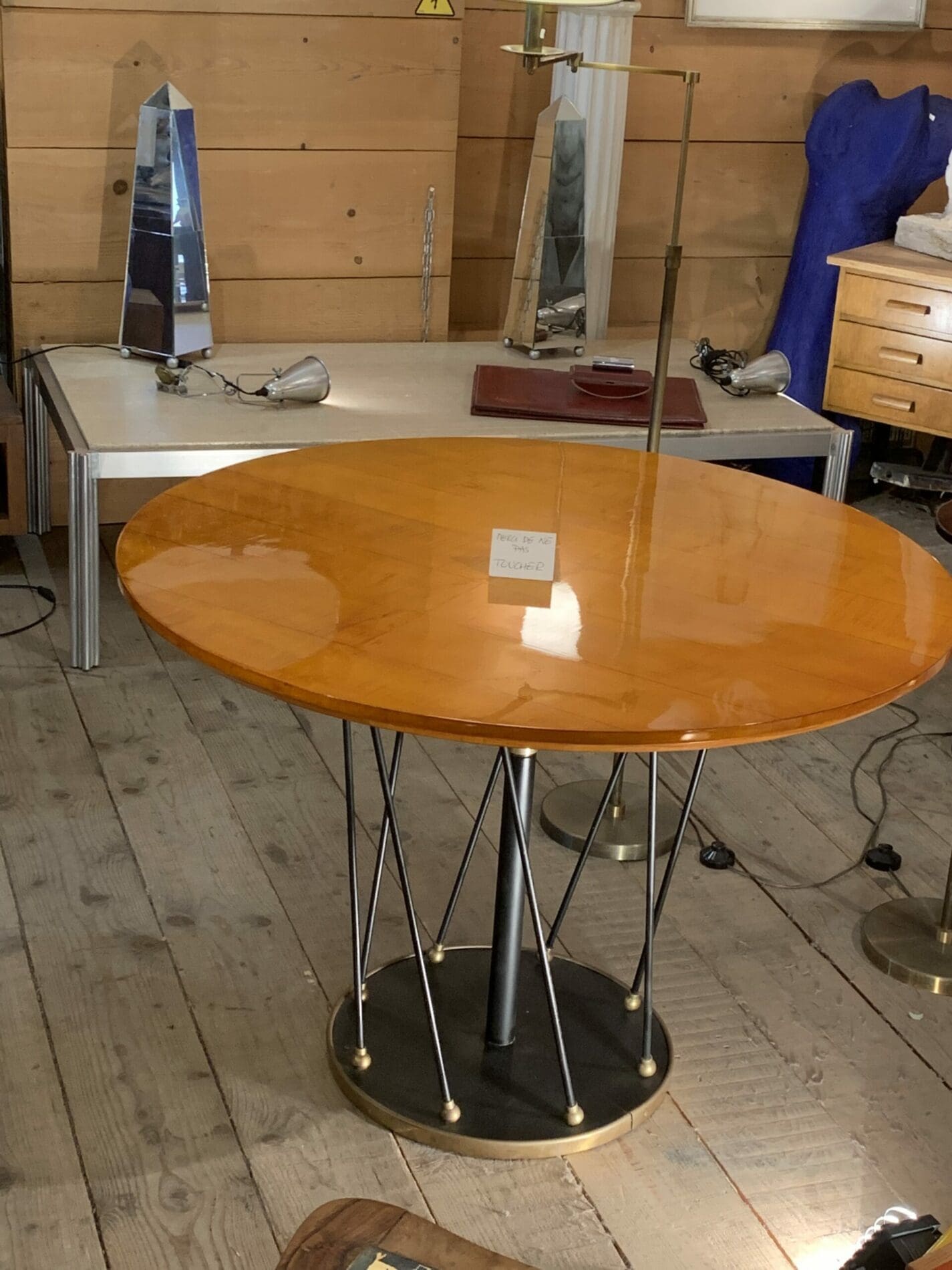Martin et Guénier – Table basse ou haute  Sycomore