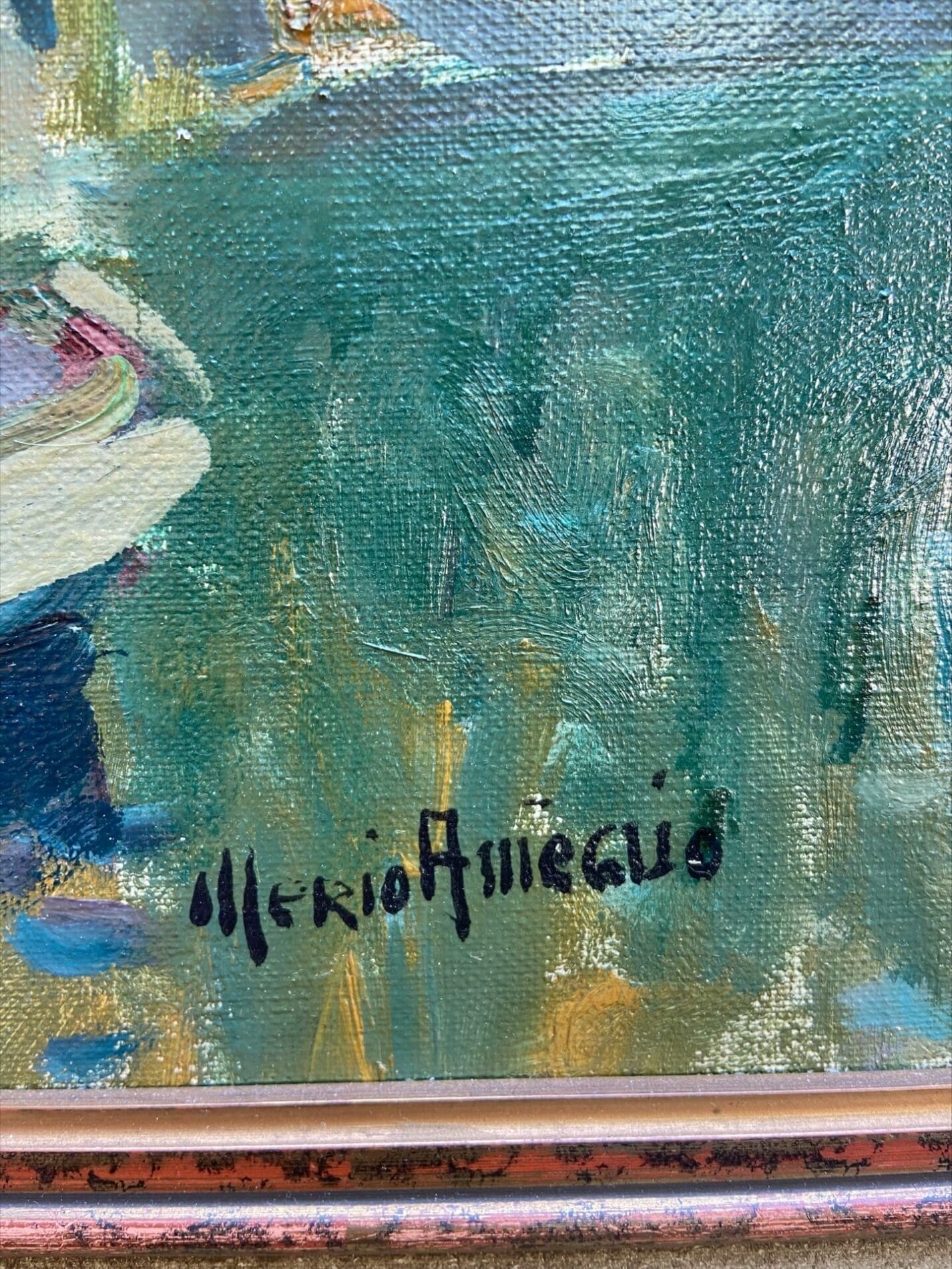 Merio Ameglio – Huile sur toile