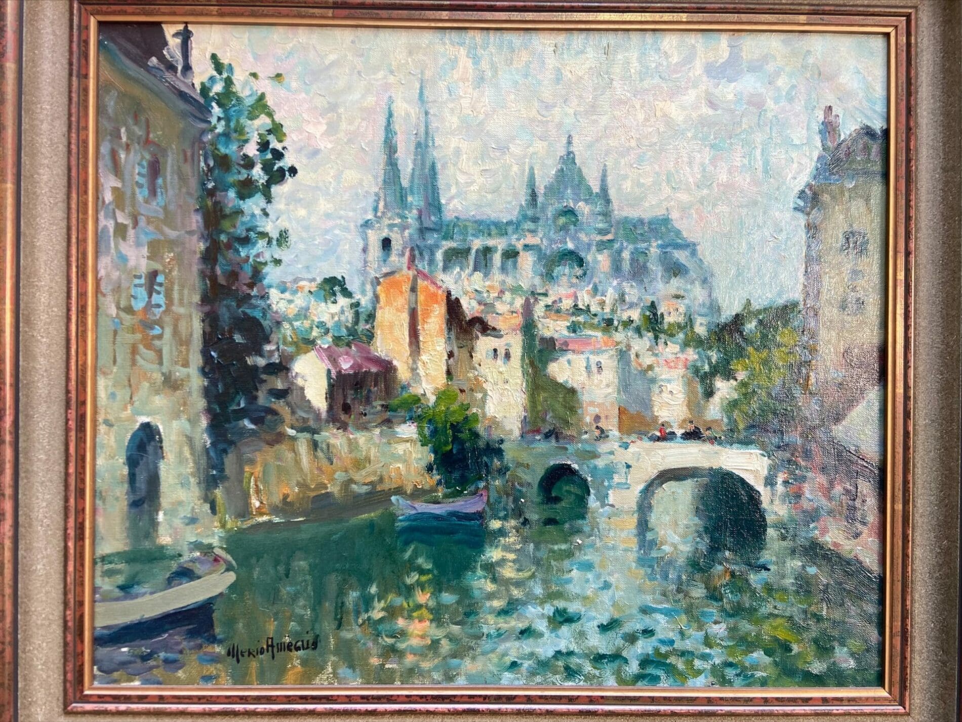 Merio Ameglio – Huile sur toile