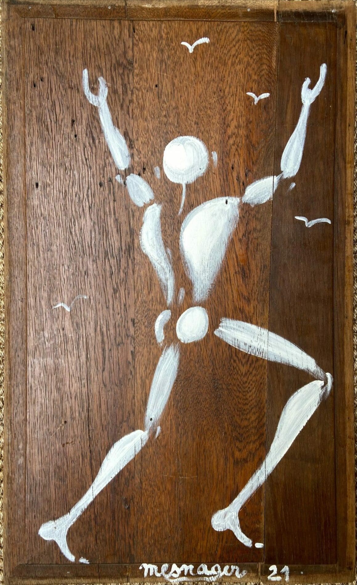 Mesnager – L’homme en blanc – street art