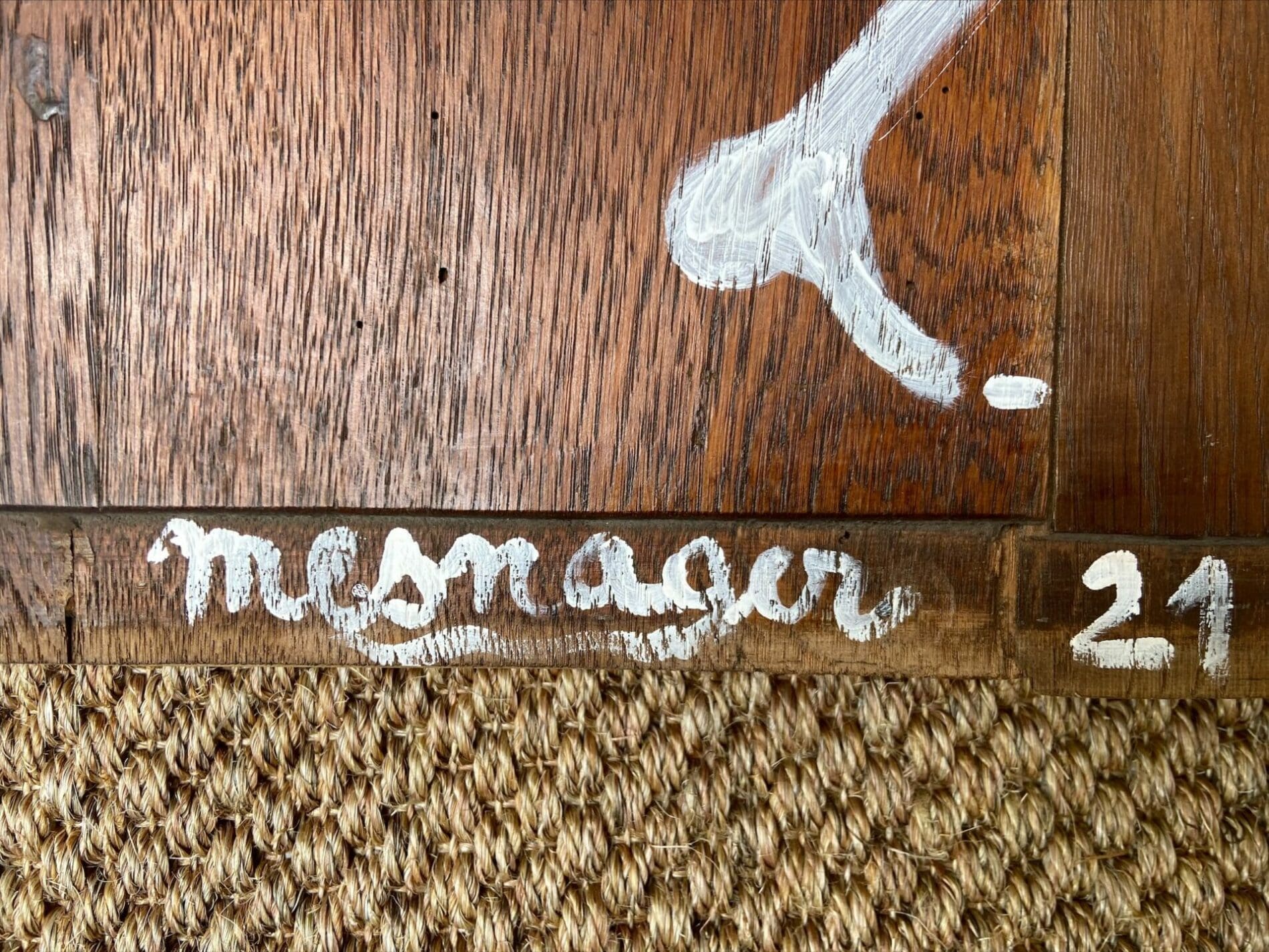 Mesnager – L’homme en blanc – street art