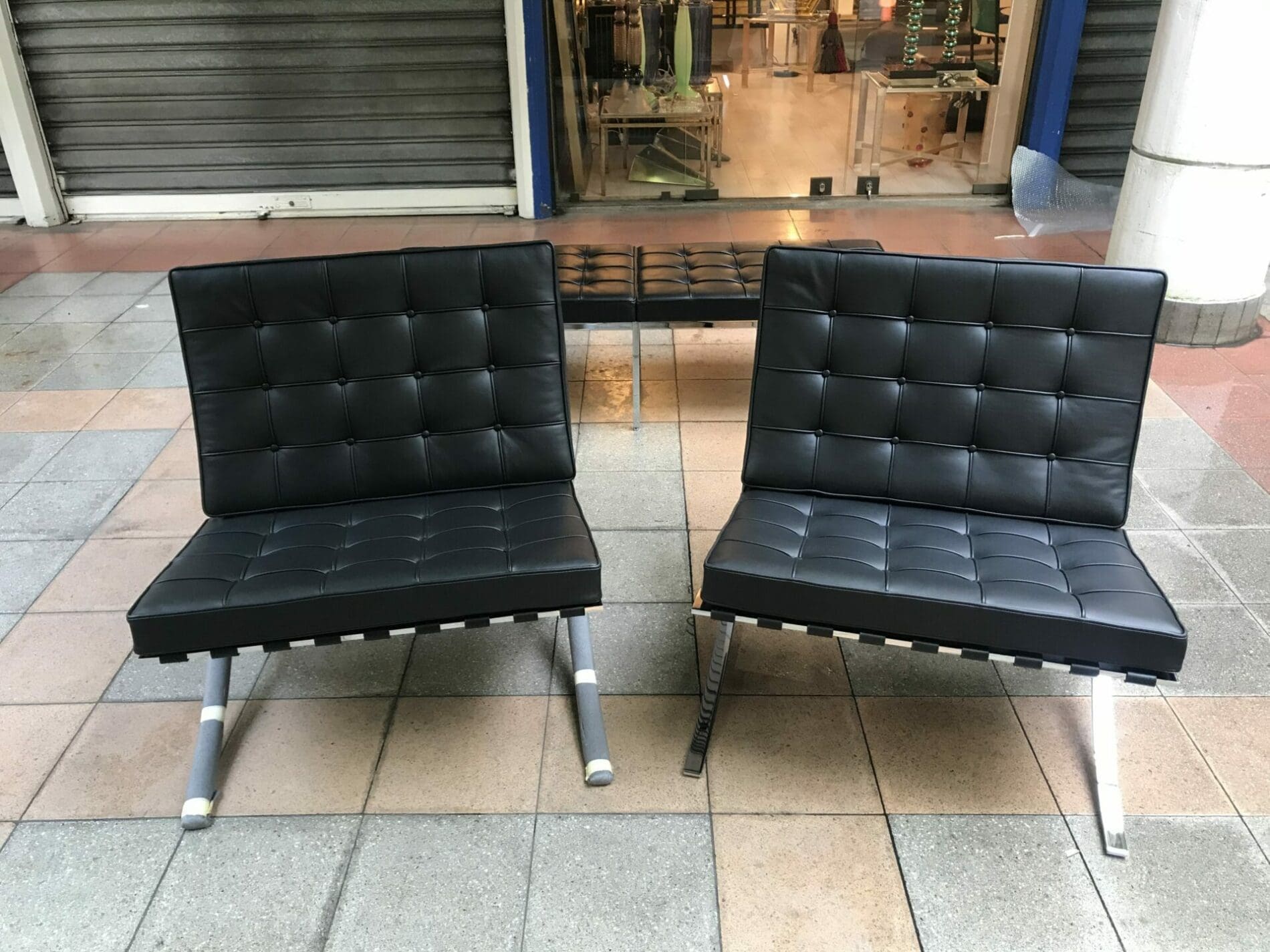 Mies van den Rohe – Fauteuil Barcelona Occasion – Édition knoll