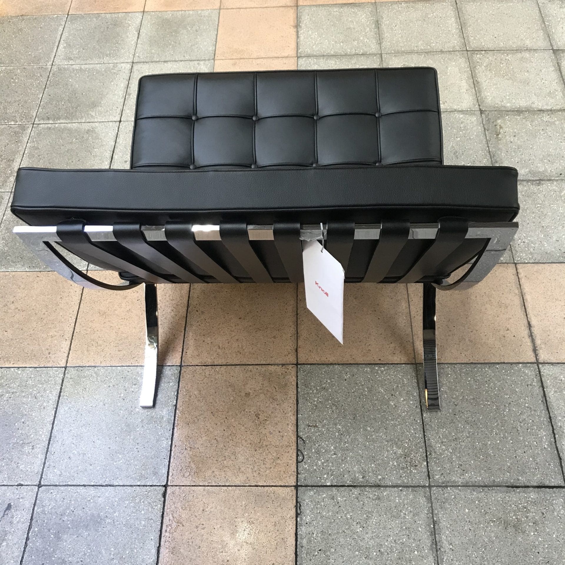 Mies van den Rohe – Fauteuil Barcelona Occasion – Édition knoll