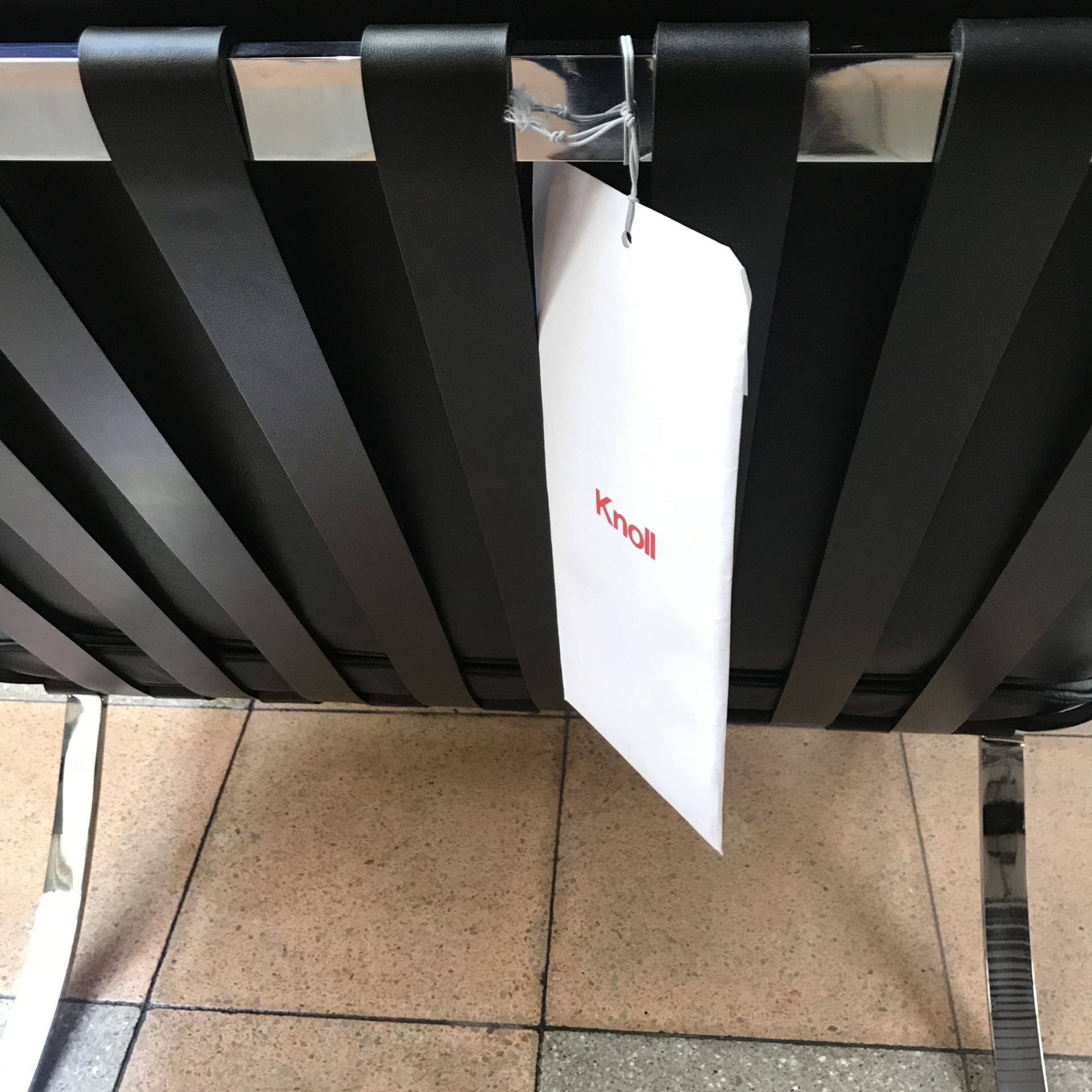 Mies van den Rohe – Fauteuil Barcelona Occasion – Édition knoll