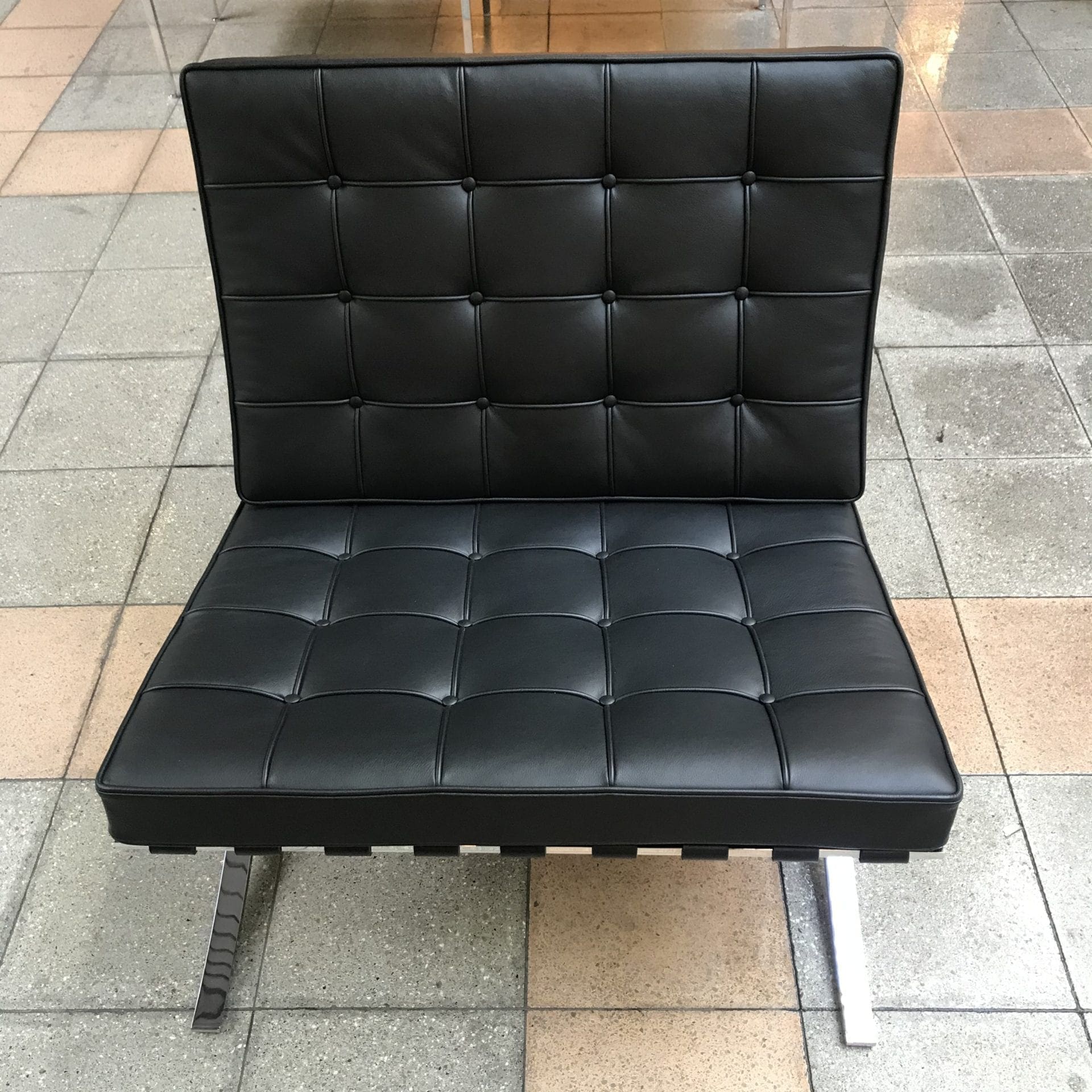Mies van den Rohe – Fauteuil Barcelona Occasion – Édition knoll