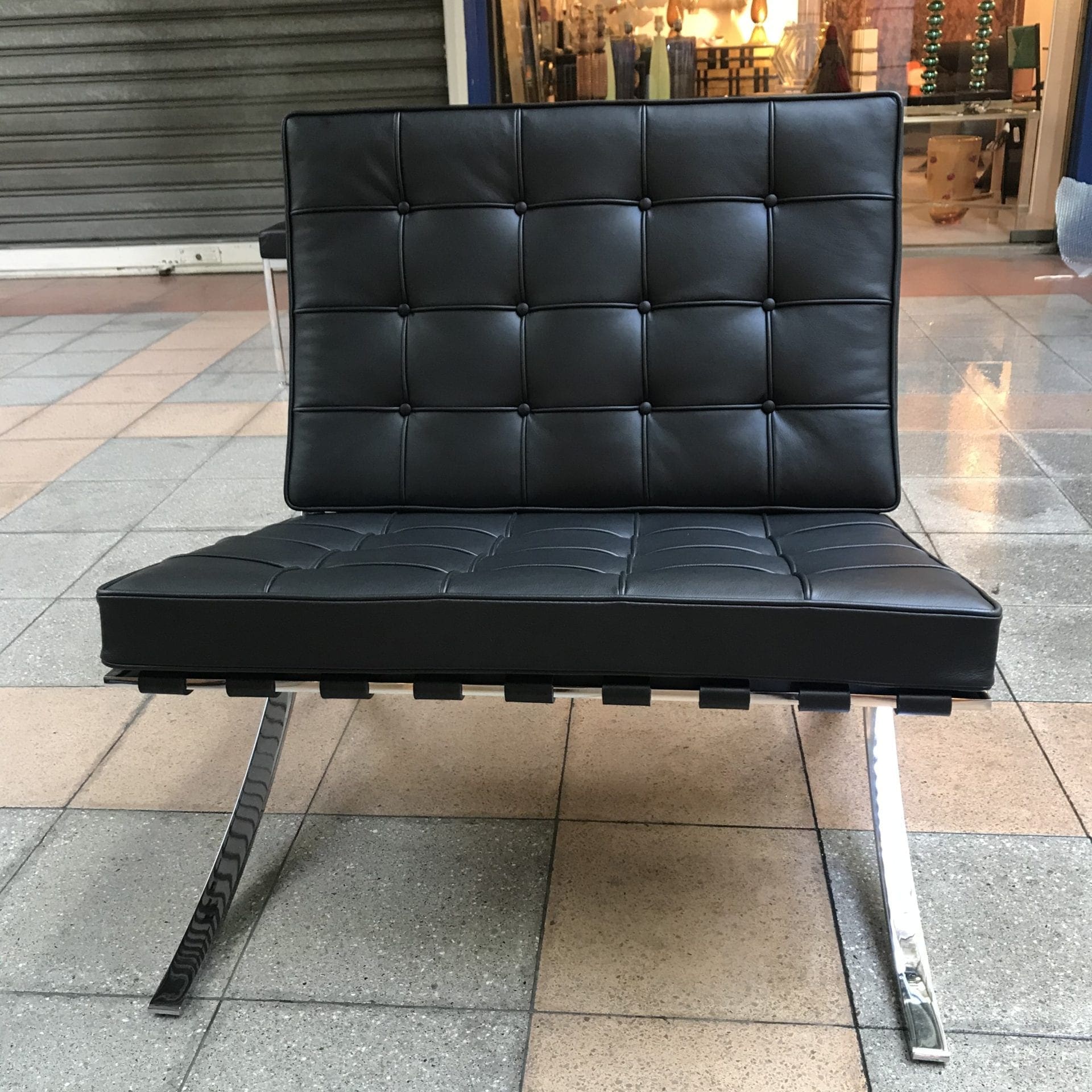Mies van den Rohe – Fauteuil Barcelona Occasion – Édition knoll