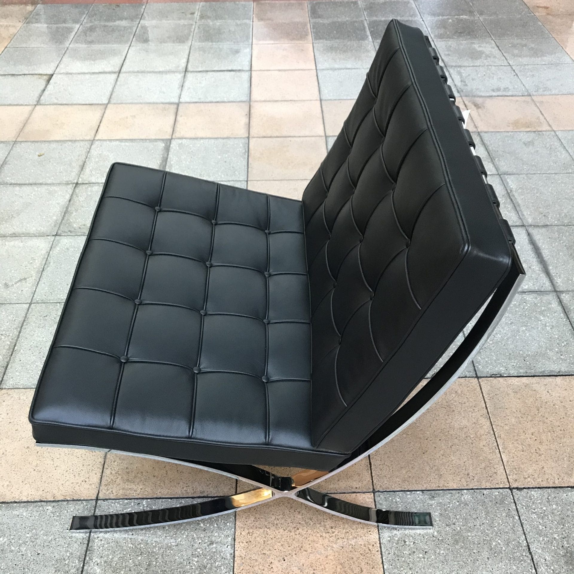 Mies van den Rohe – Fauteuil Barcelona Occasion – Édition knoll