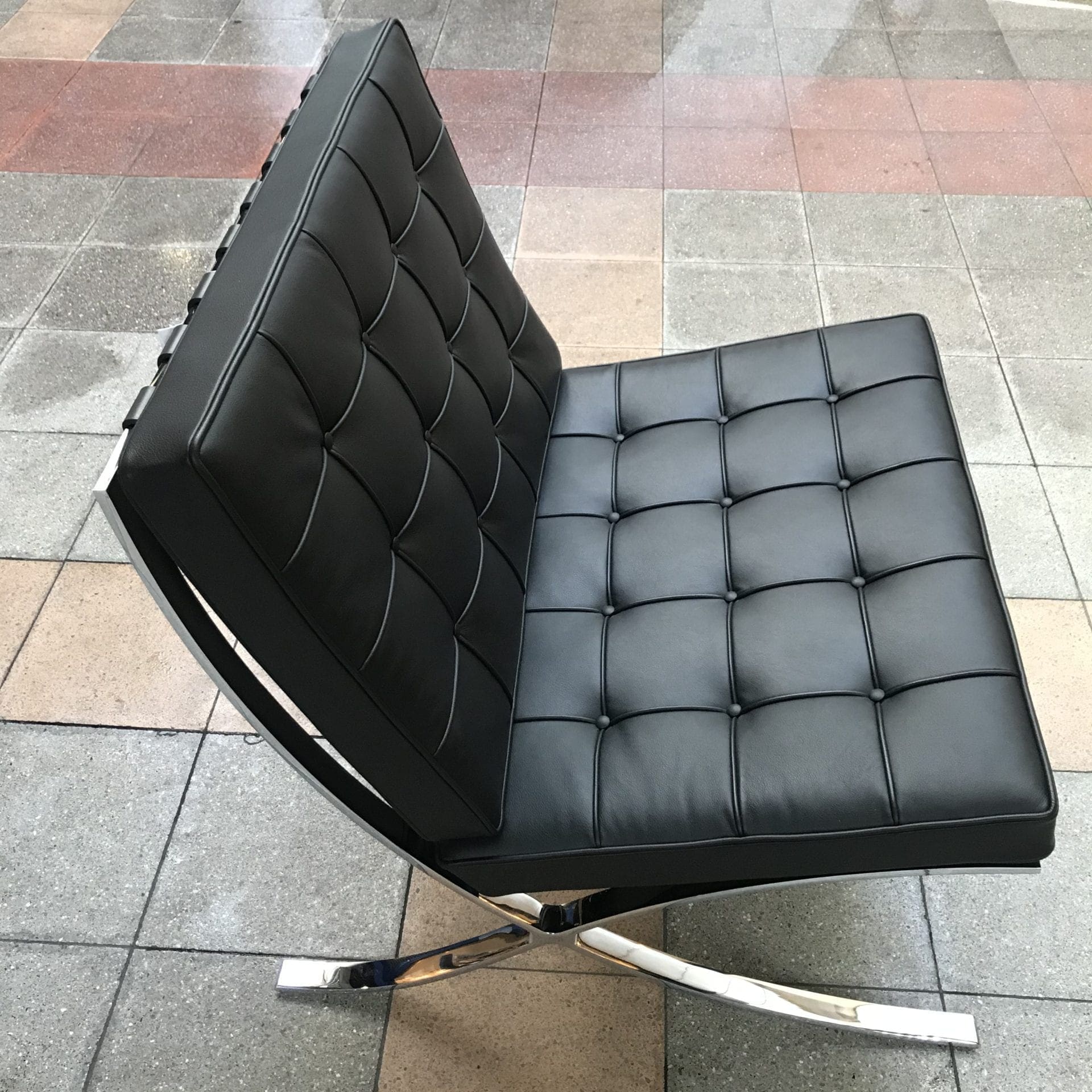 Mies van den Rohe – Fauteuil Barcelona Occasion – Édition knoll