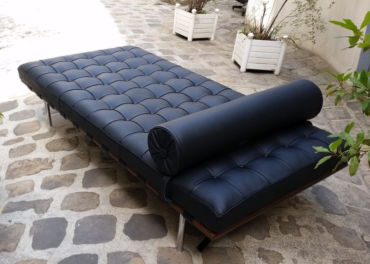 Daybed Barcelona par Mies van der Rohe