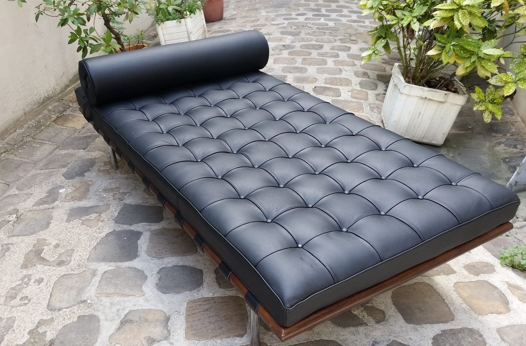 Daybed Barcelona par Mies van der Rohe