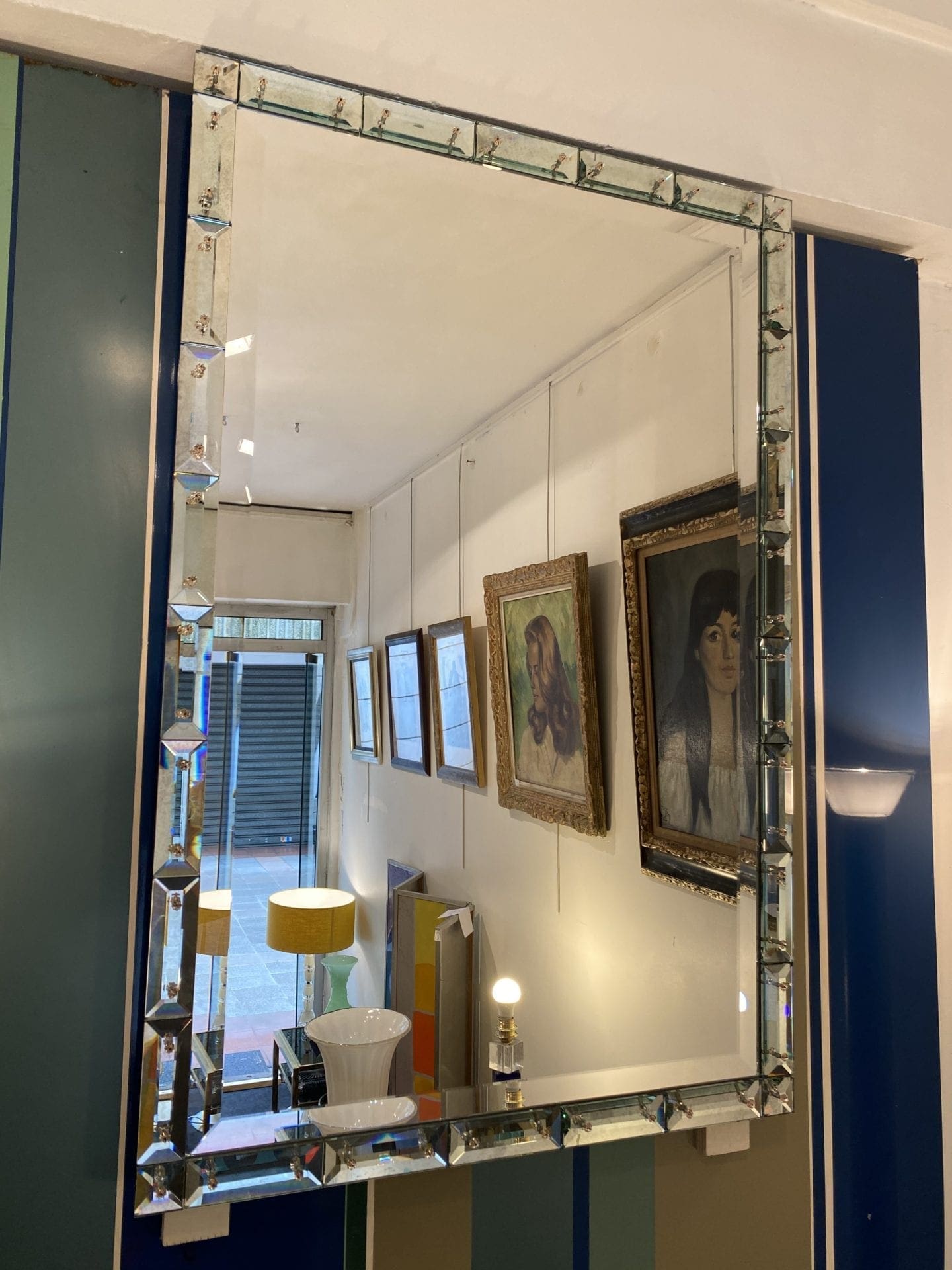 Miroir Murano – Pourtour Murano taillé