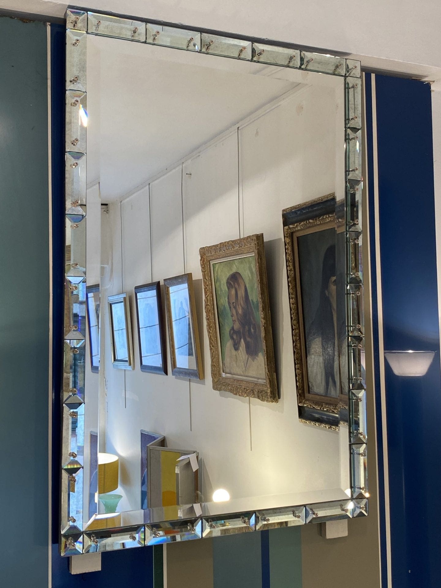 Miroir Murano – Pourtour Murano taillé