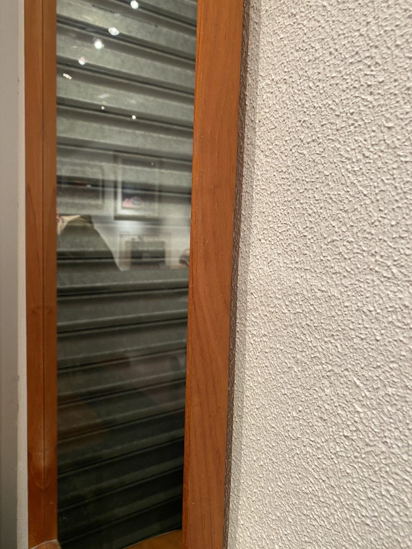 Miroir en Palissandre – Travail Nord-Américain des Années 1970