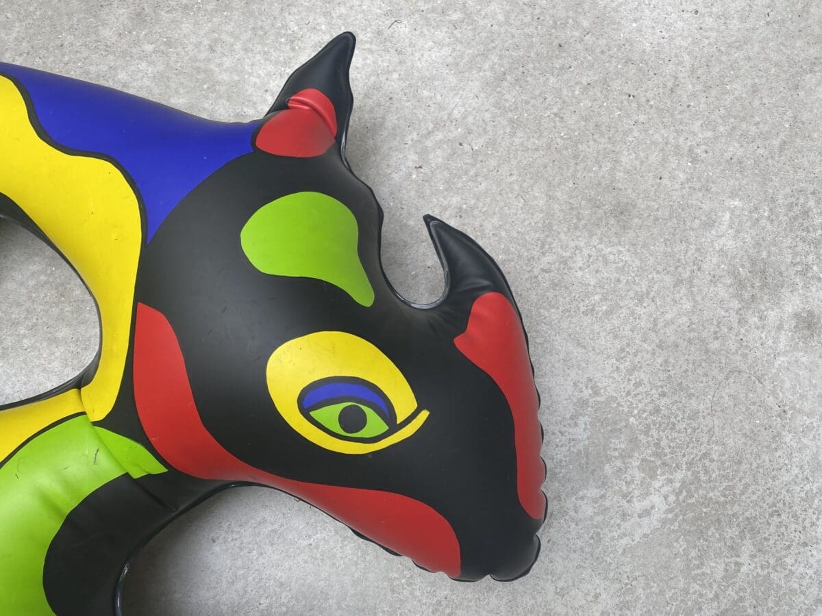 Niki de Saint Phalle – Rhinoceros – Rare sculpture gonflable