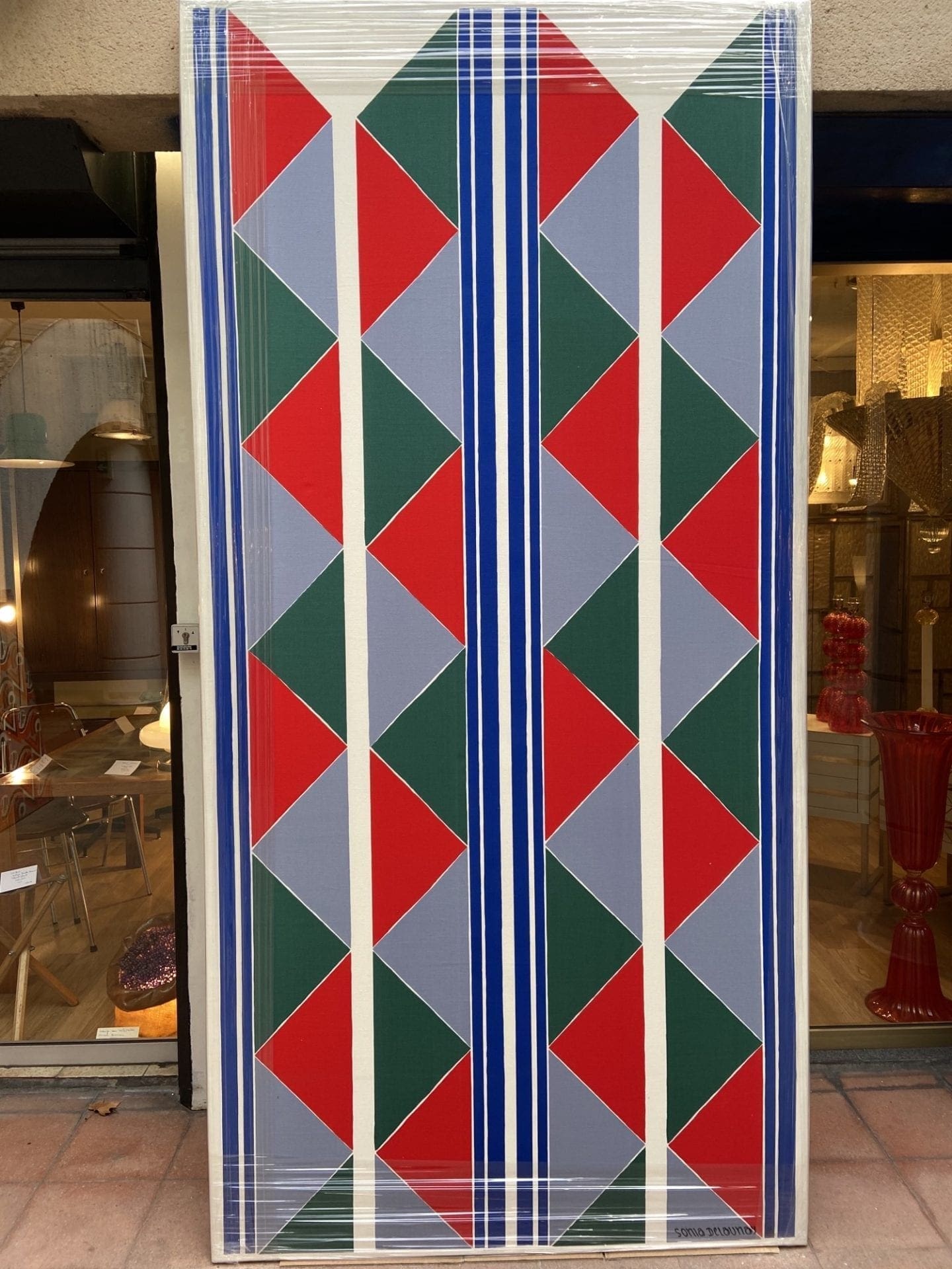 Sonia DELAUNAY – Sérigraphie sur toile – Modèle « Arlequin »