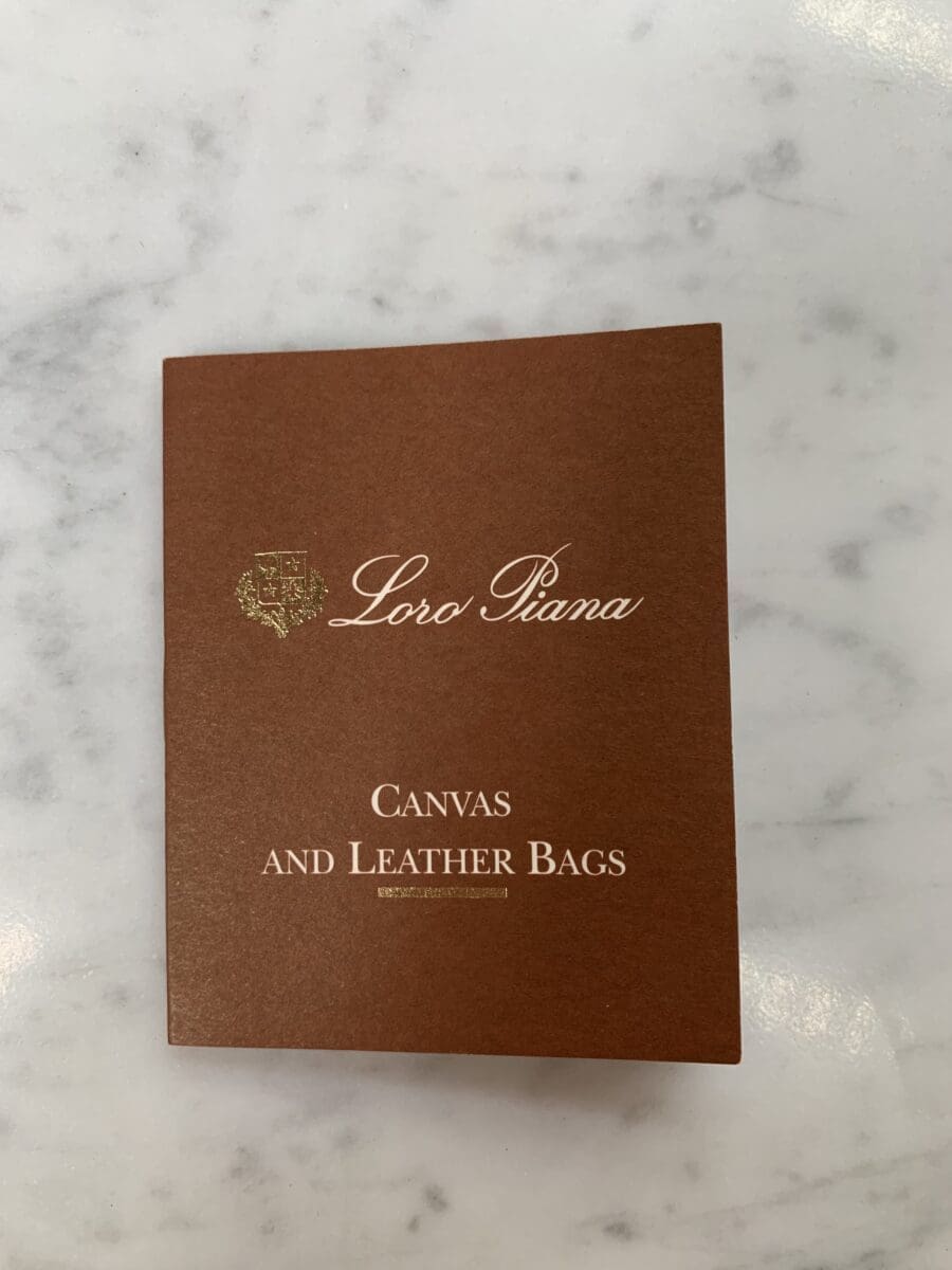 Sac Lady Bellevue de Loro Piana occasion