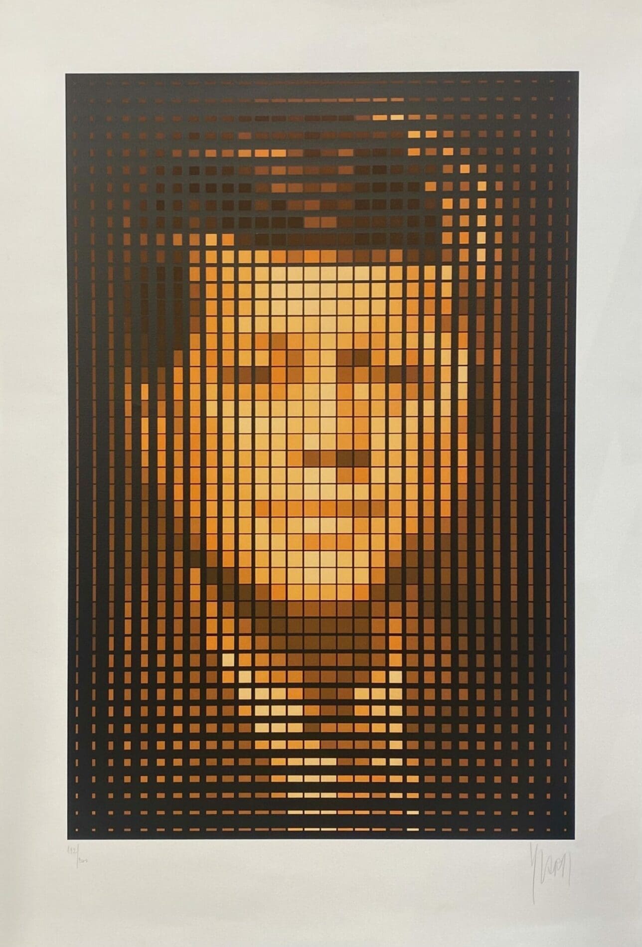 YVARAL – « J.F Kennedy » Sérigraphie en couleurs sur papier vélin