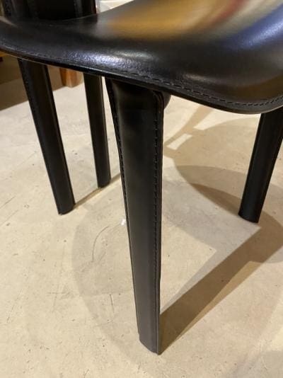 Suite de 4 chaises Cattelan Italia –Cuir Occasion