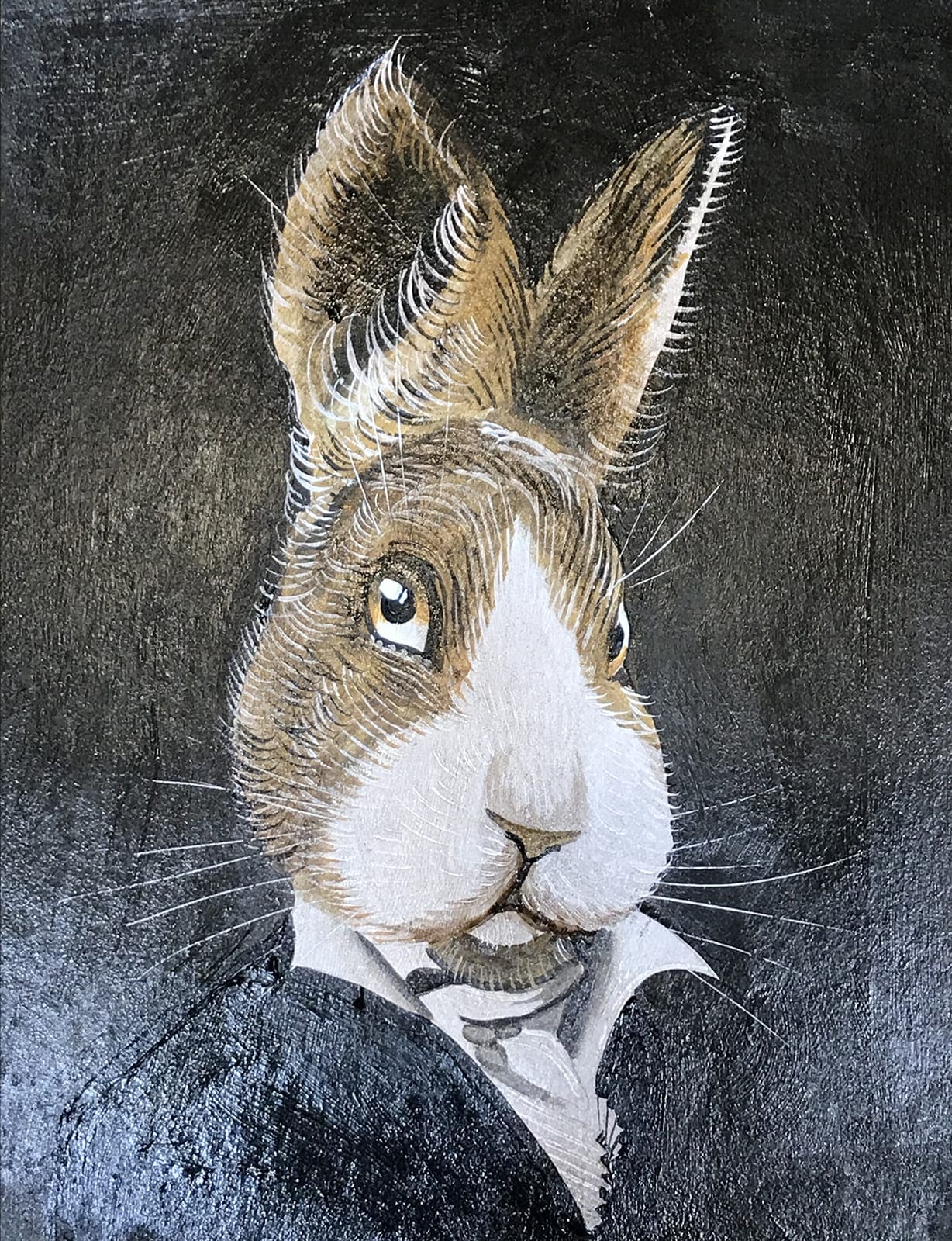 PETRAEUS – Mr Rabbit, 2018 – Acrylique