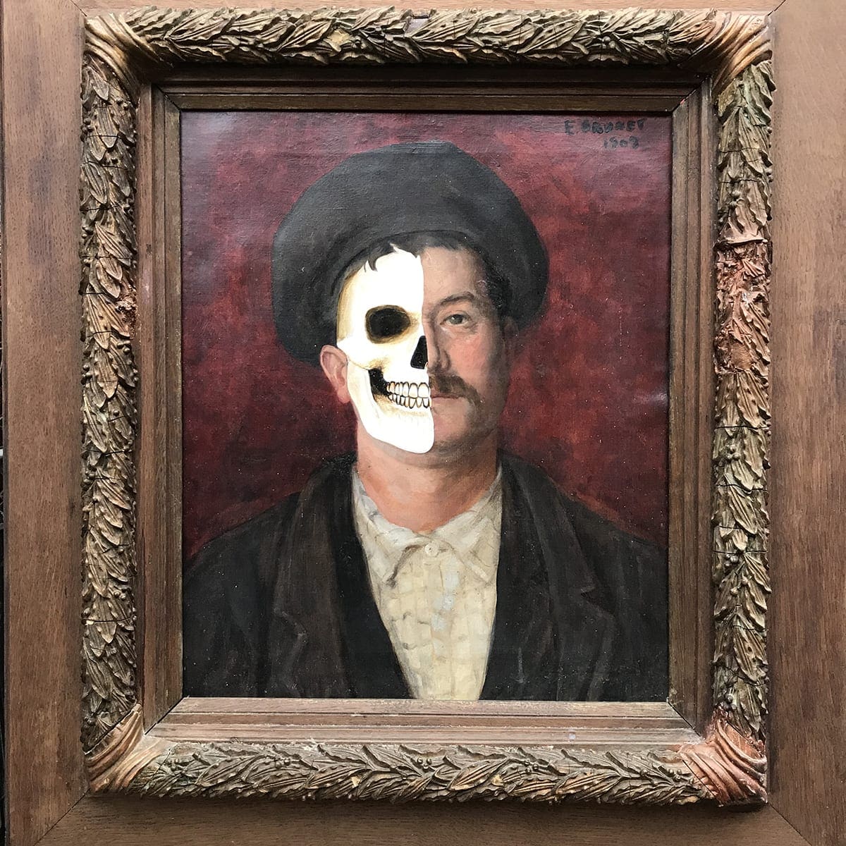 PETRAEUS – Vanitas vanitatis, 2020 – Huile sur toile signée