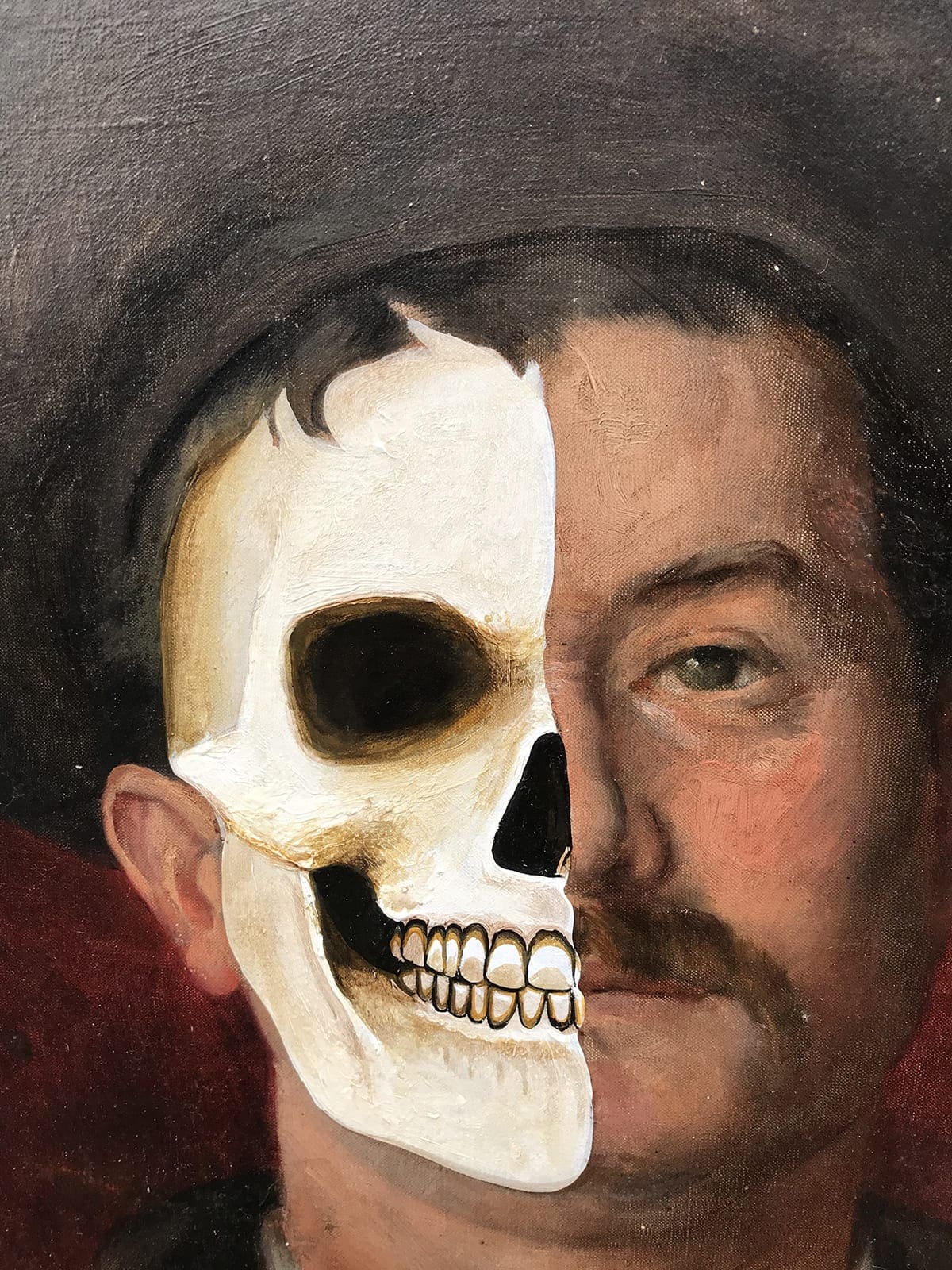 PETRAEUS – Vanitas vanitatis, 2020 – Huile sur toile signée