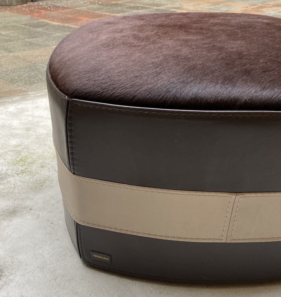 Pouf mobile par Trussardi Occasion – Superbe !