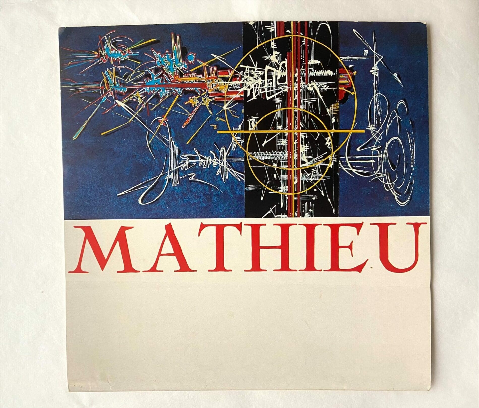 Georges Mathieu – Portfolio complet 14 affiches Air France