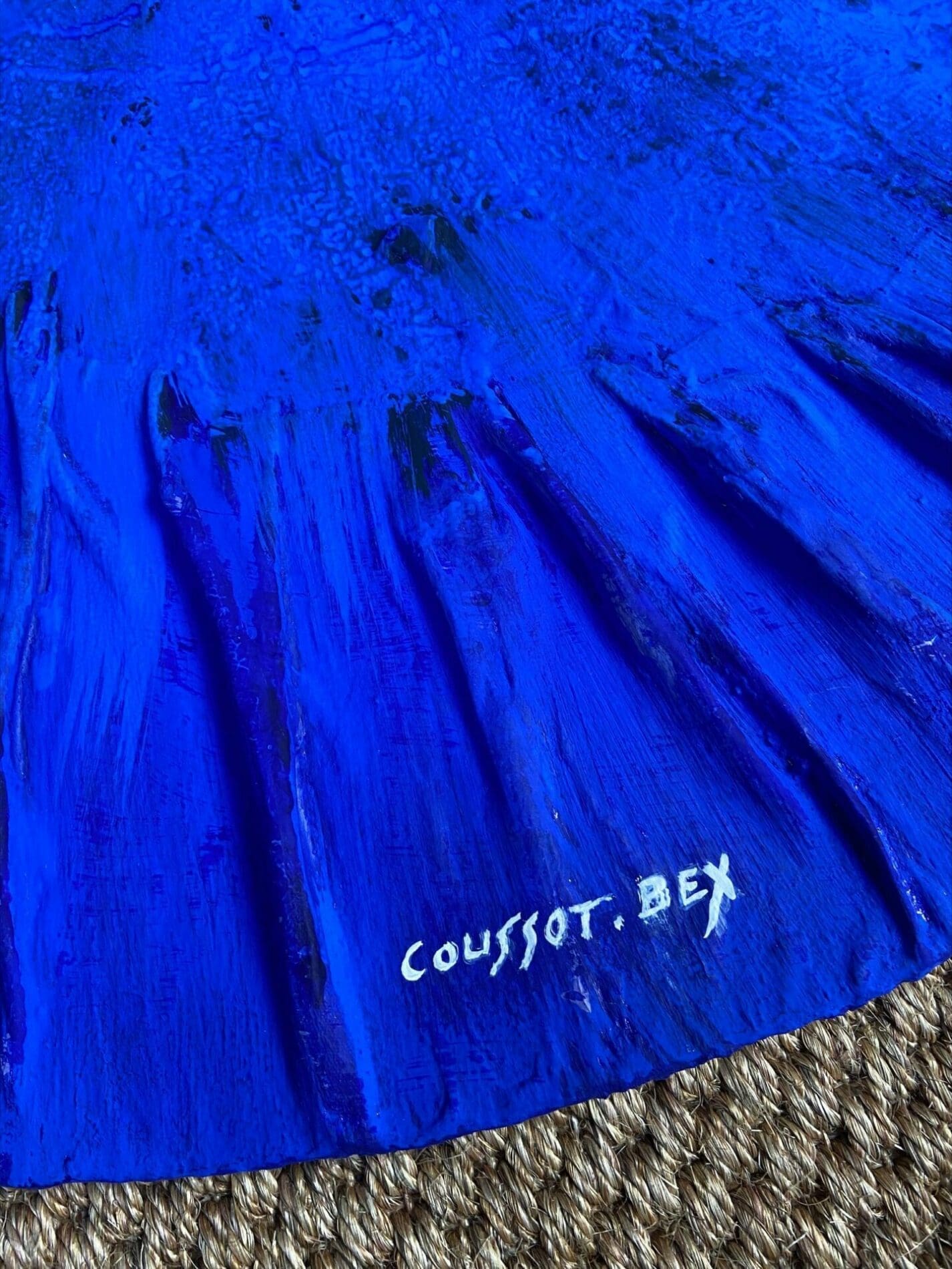 Patrick Coussot Bex – blue Circle 2