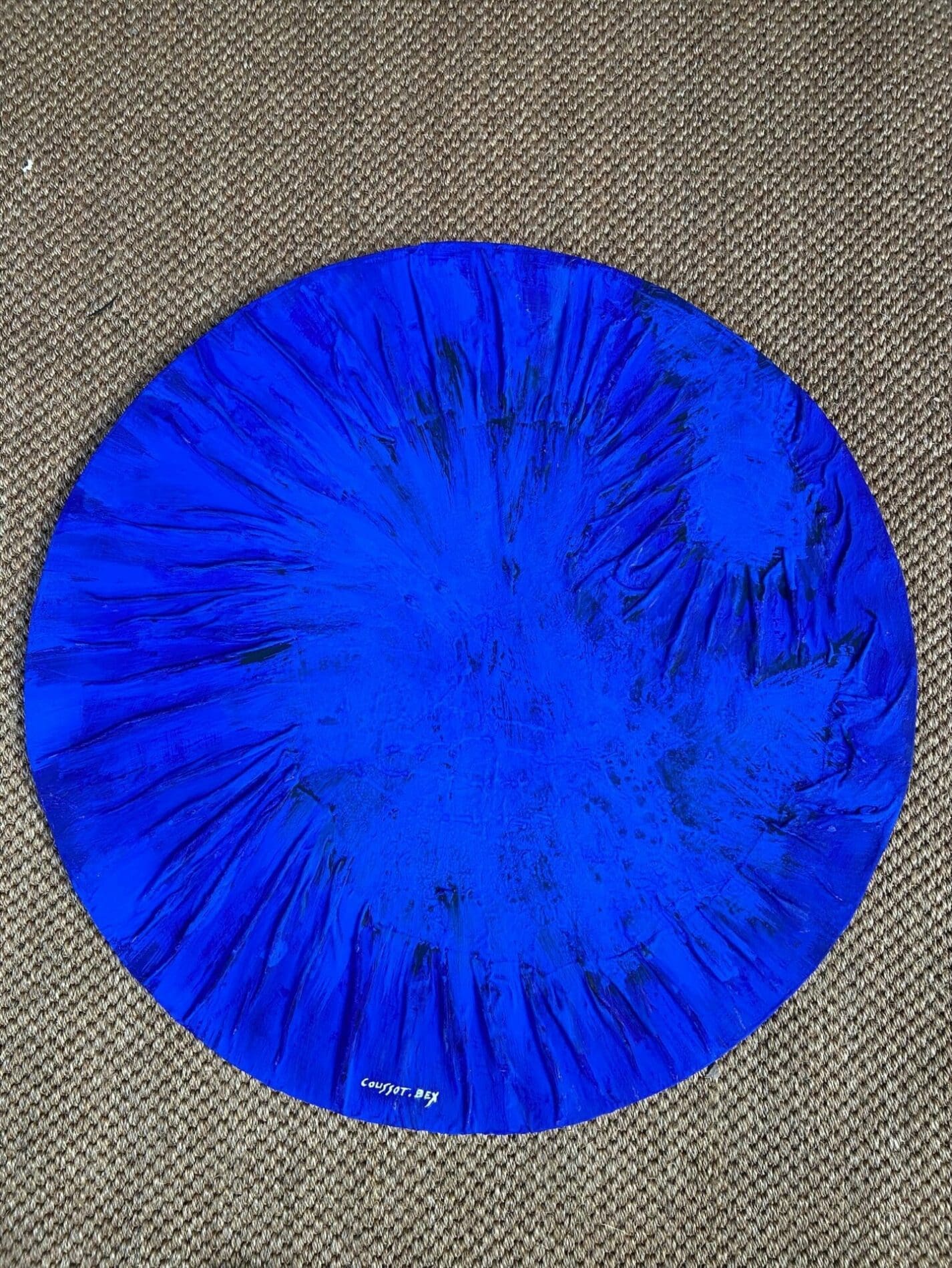 Patrick Coussot Bex – blue Circle 2