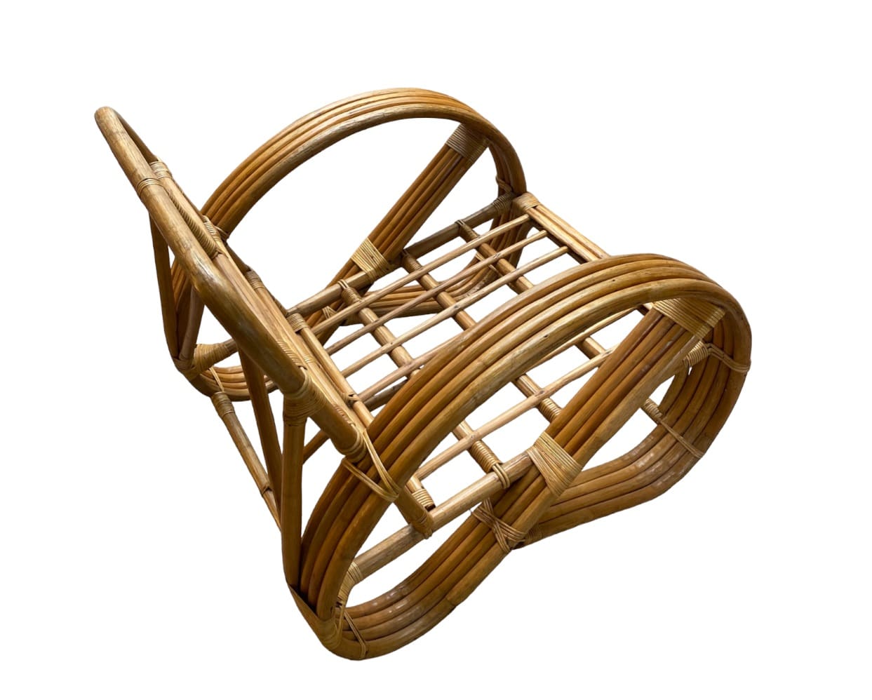 Paul Frankl – Paire de fauteuils vintage Bambou Occasion