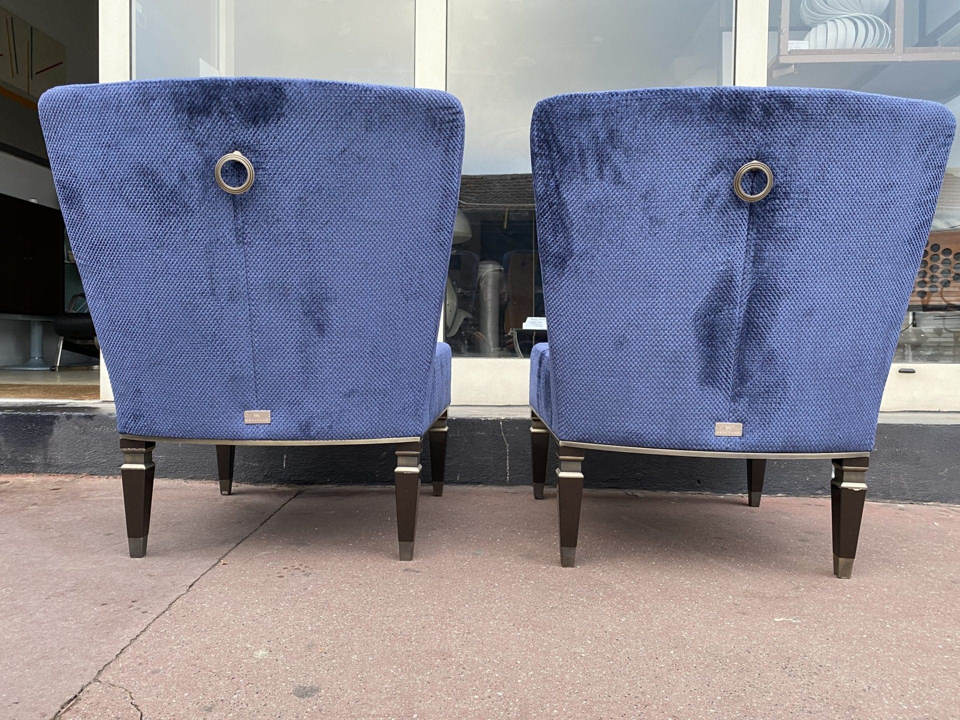 Paire de fauteuils/ chauffeuses – Héritage