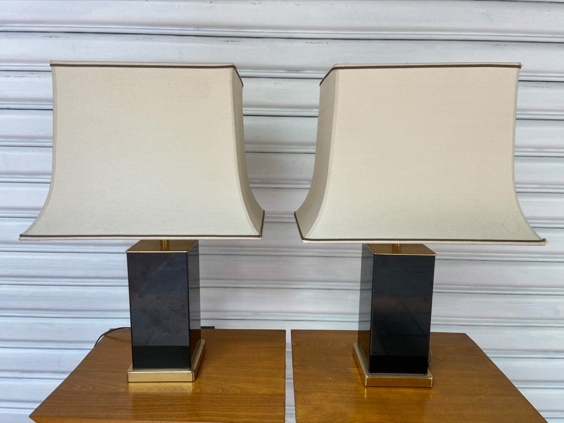 Paire de lampes – Jean Claude Mahey