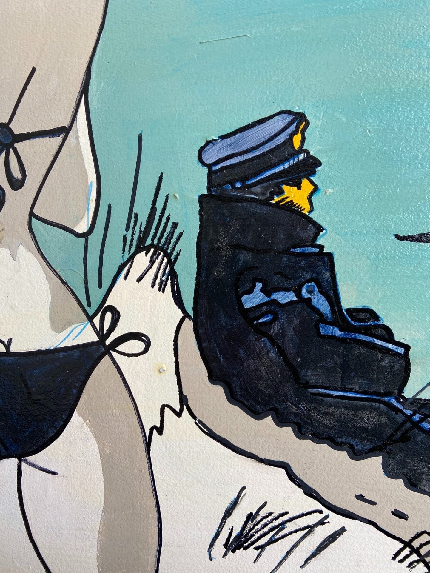 Vinc – Corto Maltese – Panneau de signalisation