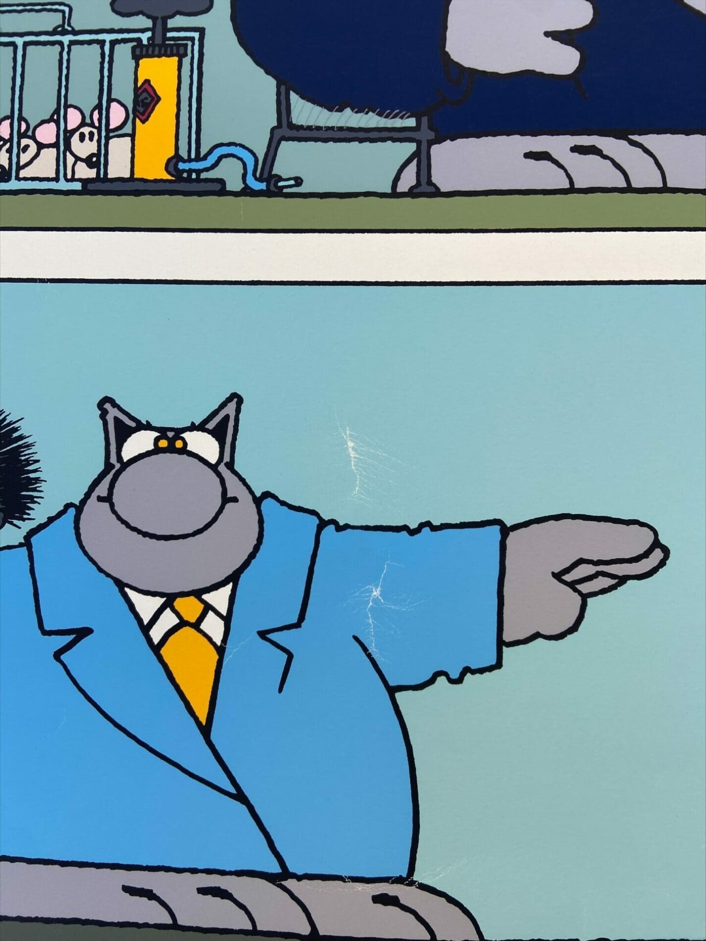 Philippe Geluck – Golf (signée)