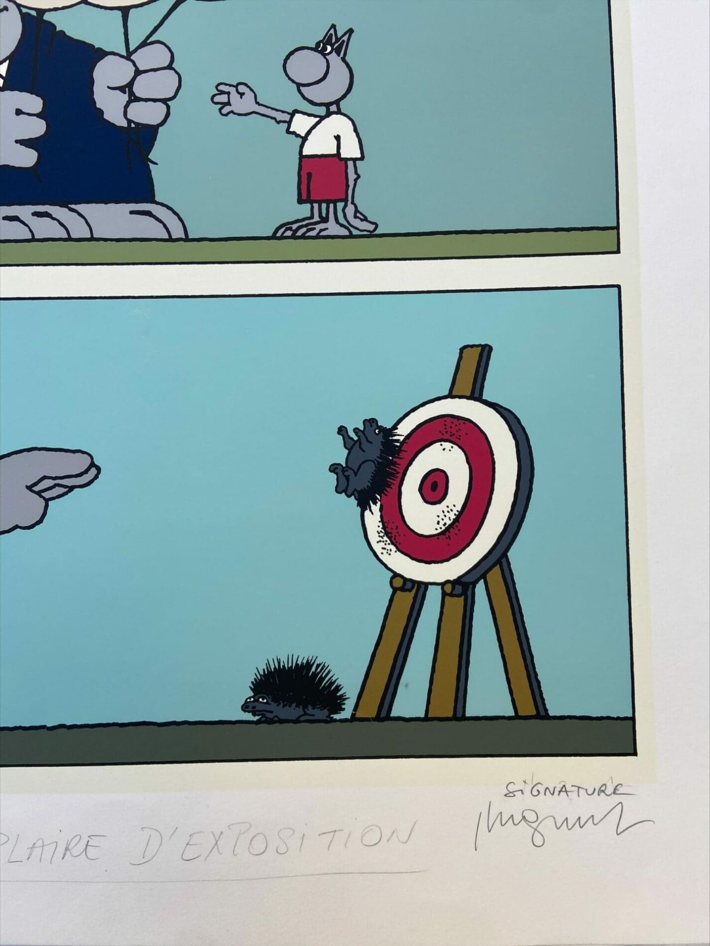 Philippe Geluck – Golf (signée)