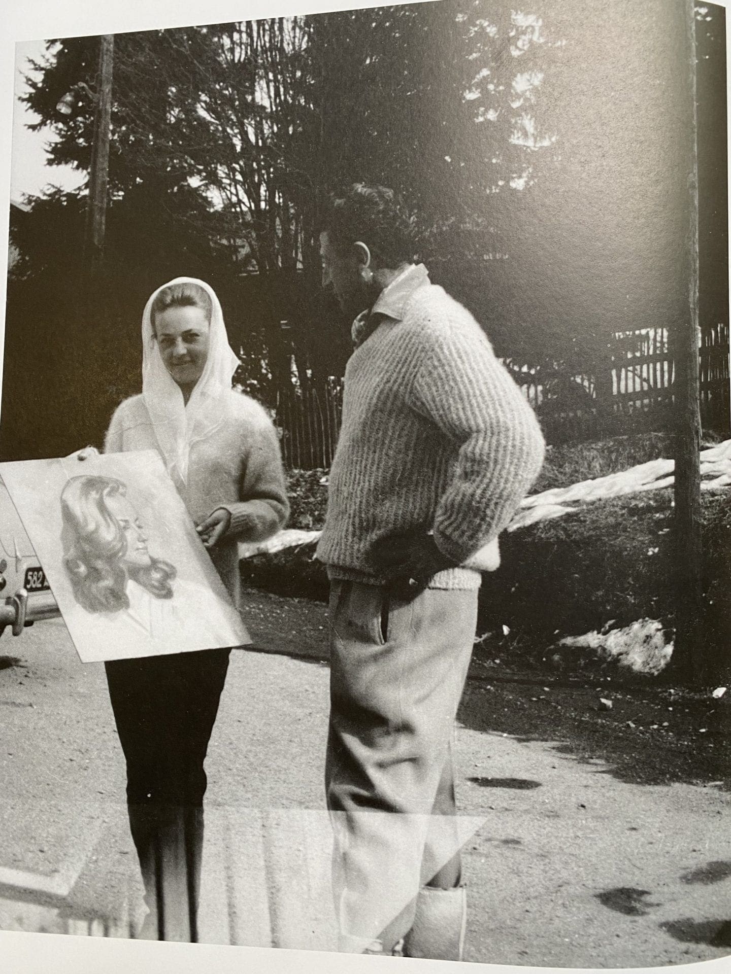 Pierre Piget – Portrait de Jeanne Moreau